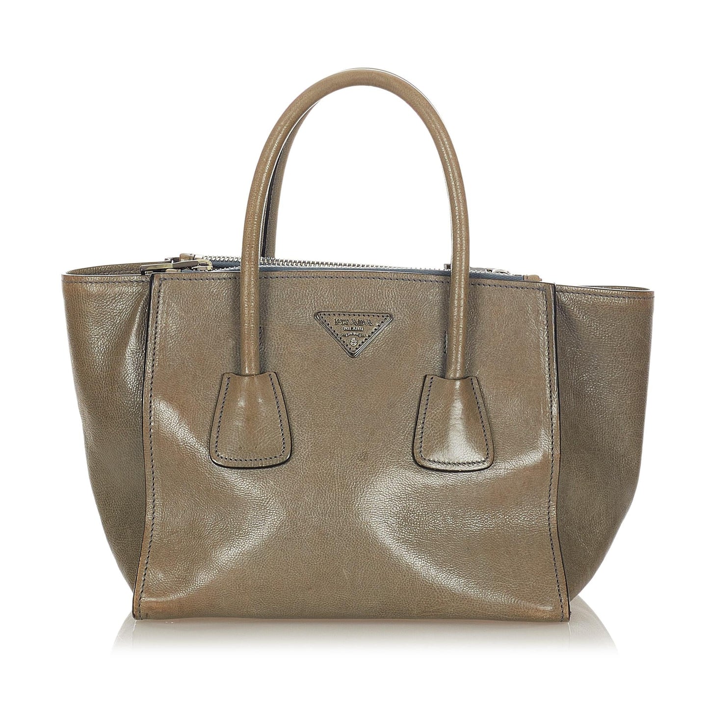 Prada Twin Pocket Satchel Shg Leather Satchel Bag Satchel Shg 23323