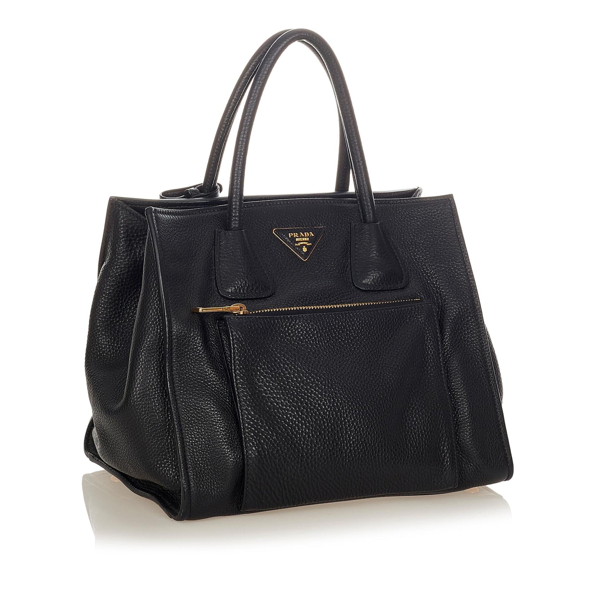 Prada Twin Pocket Satchel Shg Leather Satchel Bag Satchel Shg 24745
