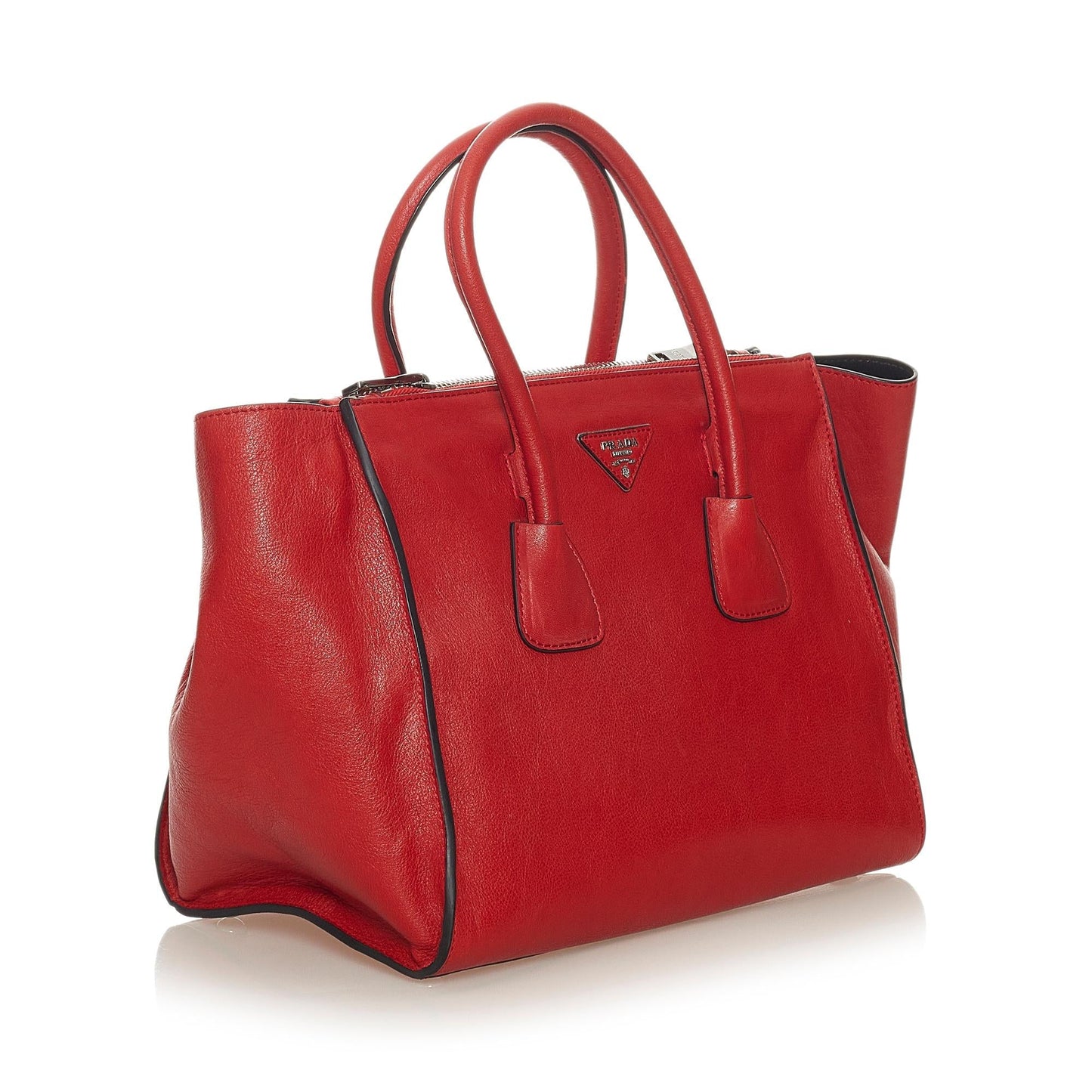 Prada Twin Pocket Satchel Shg Leather Satchel Bag Satchel Shg 27421