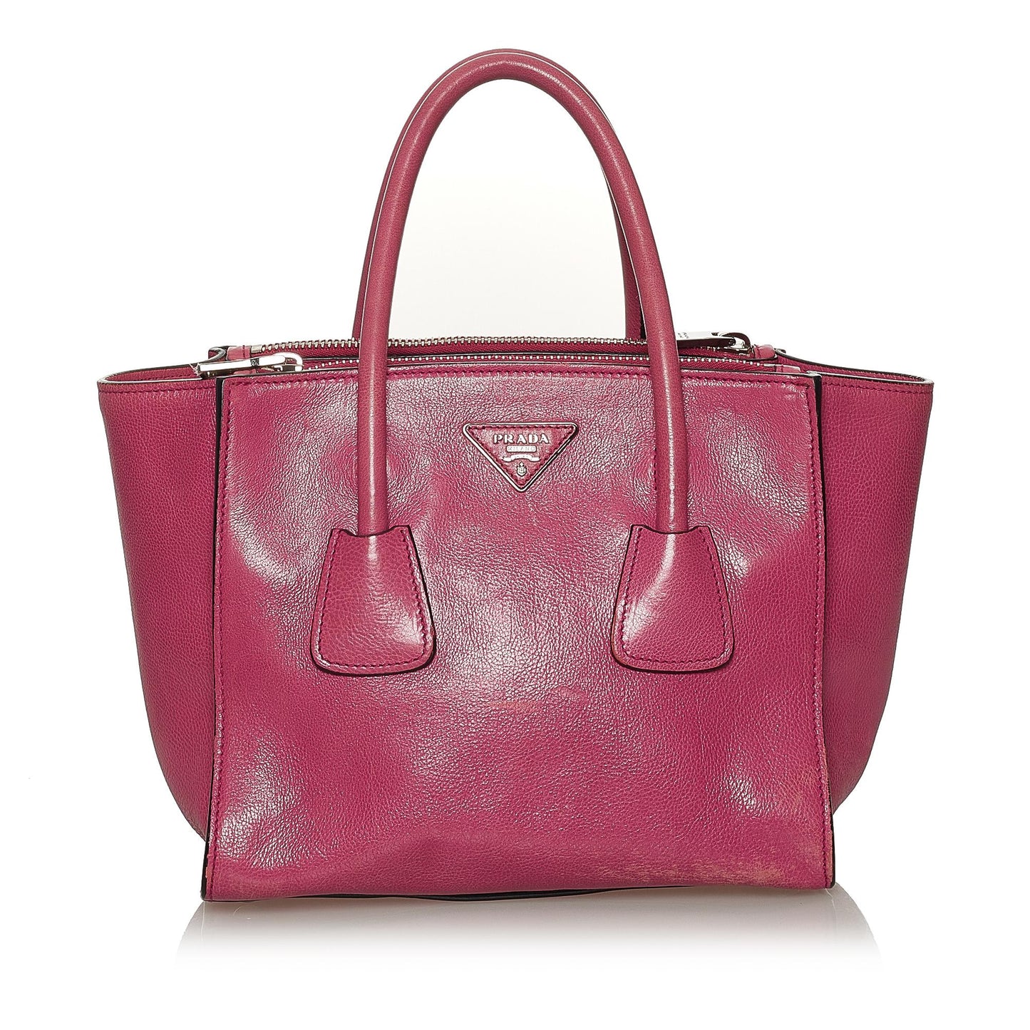 Prada Twin Pocket Satchel Shg Leather Satchel Bag Satchel Shg 28484