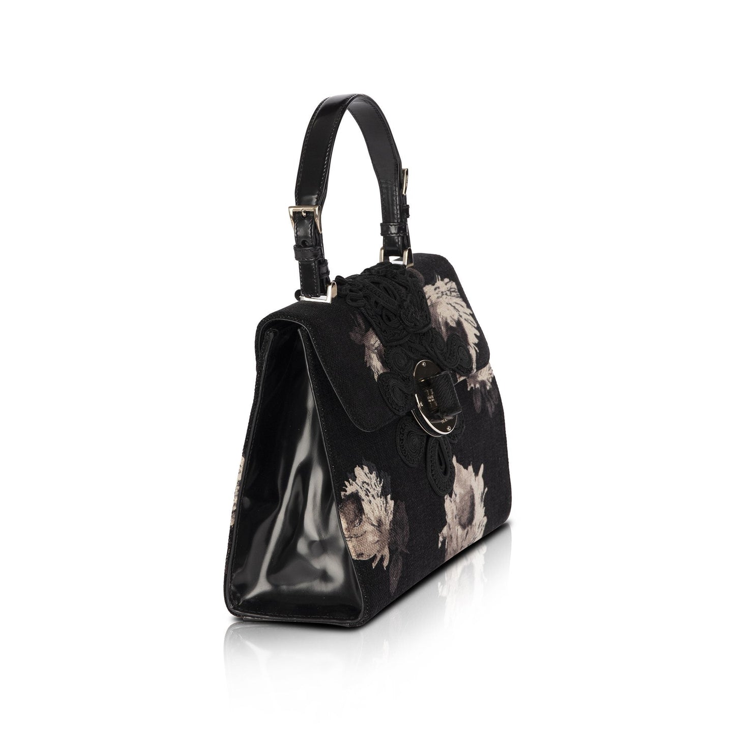 Prada Velluto St. Rose Handle Bag Travel Bag