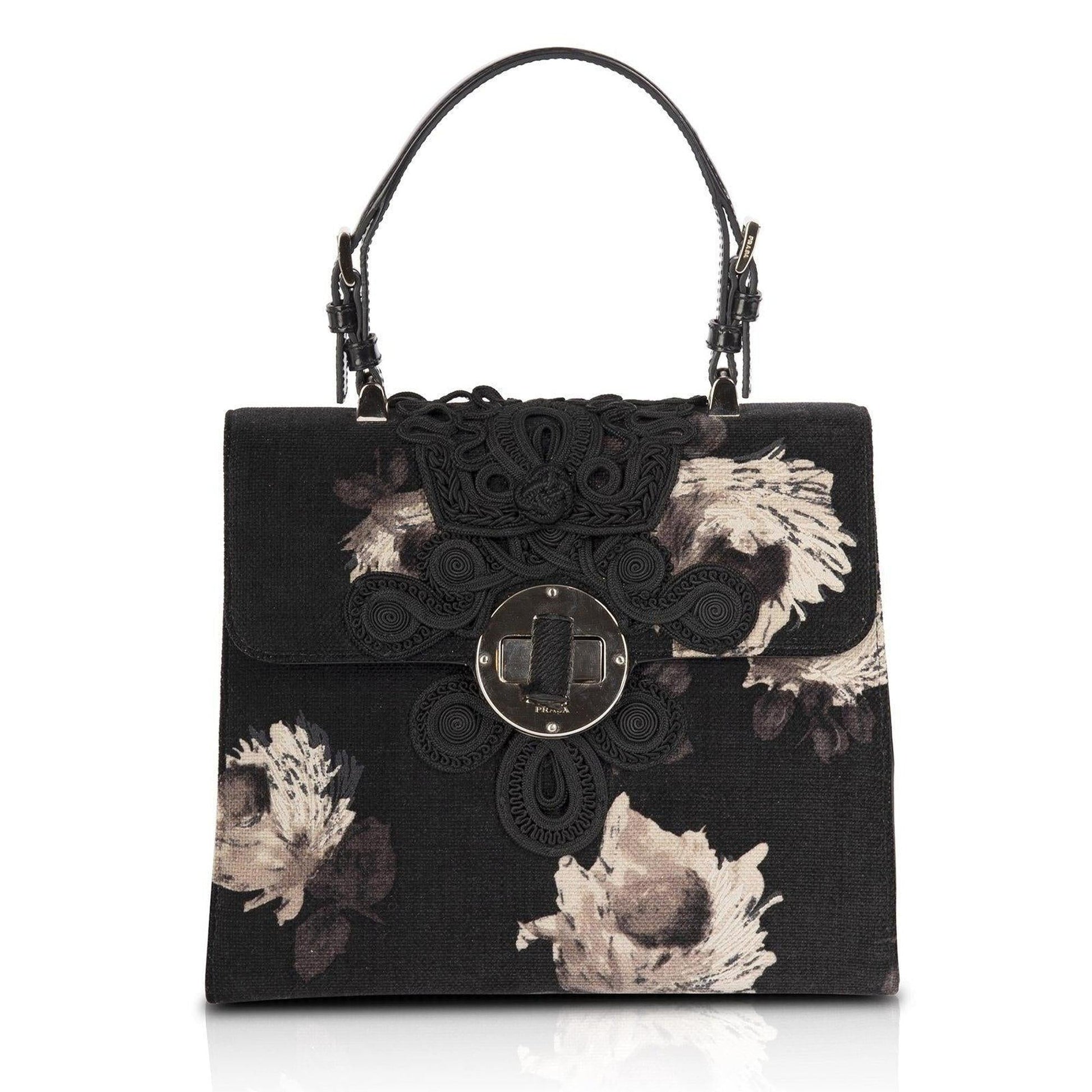 Prada Velluto St. Rose Handle Bag Travel Bag