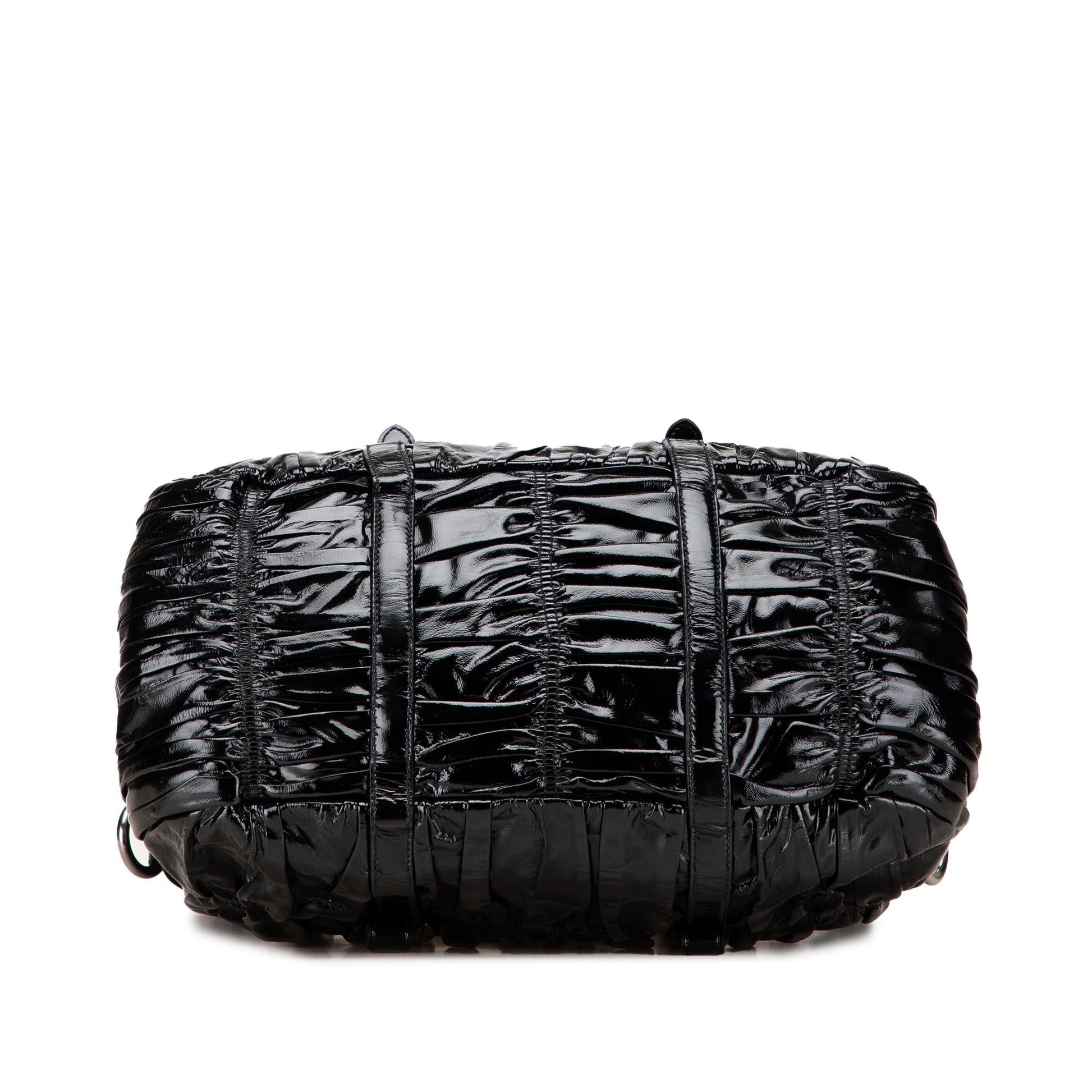 Prada Vernice Gaufre Satchel Satchel Bag