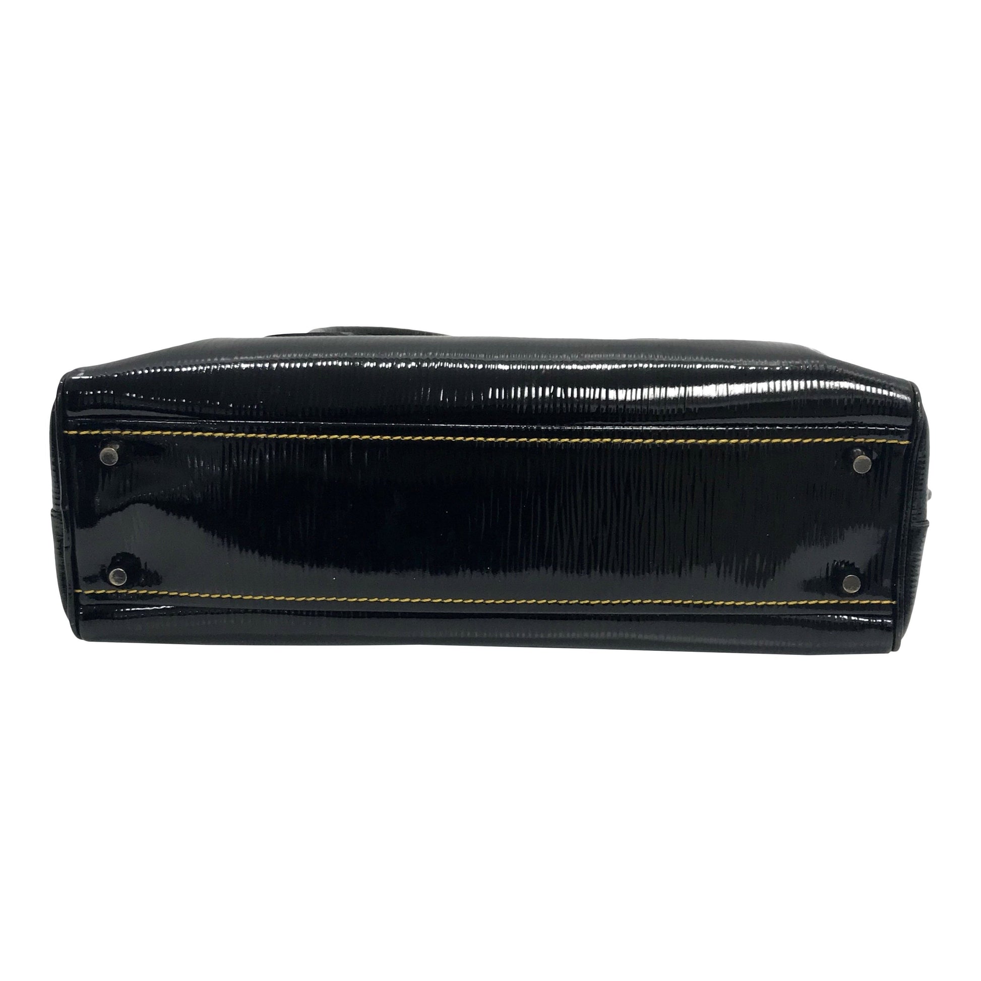 Prada Vernice Old Bowler Bag Travel Bag