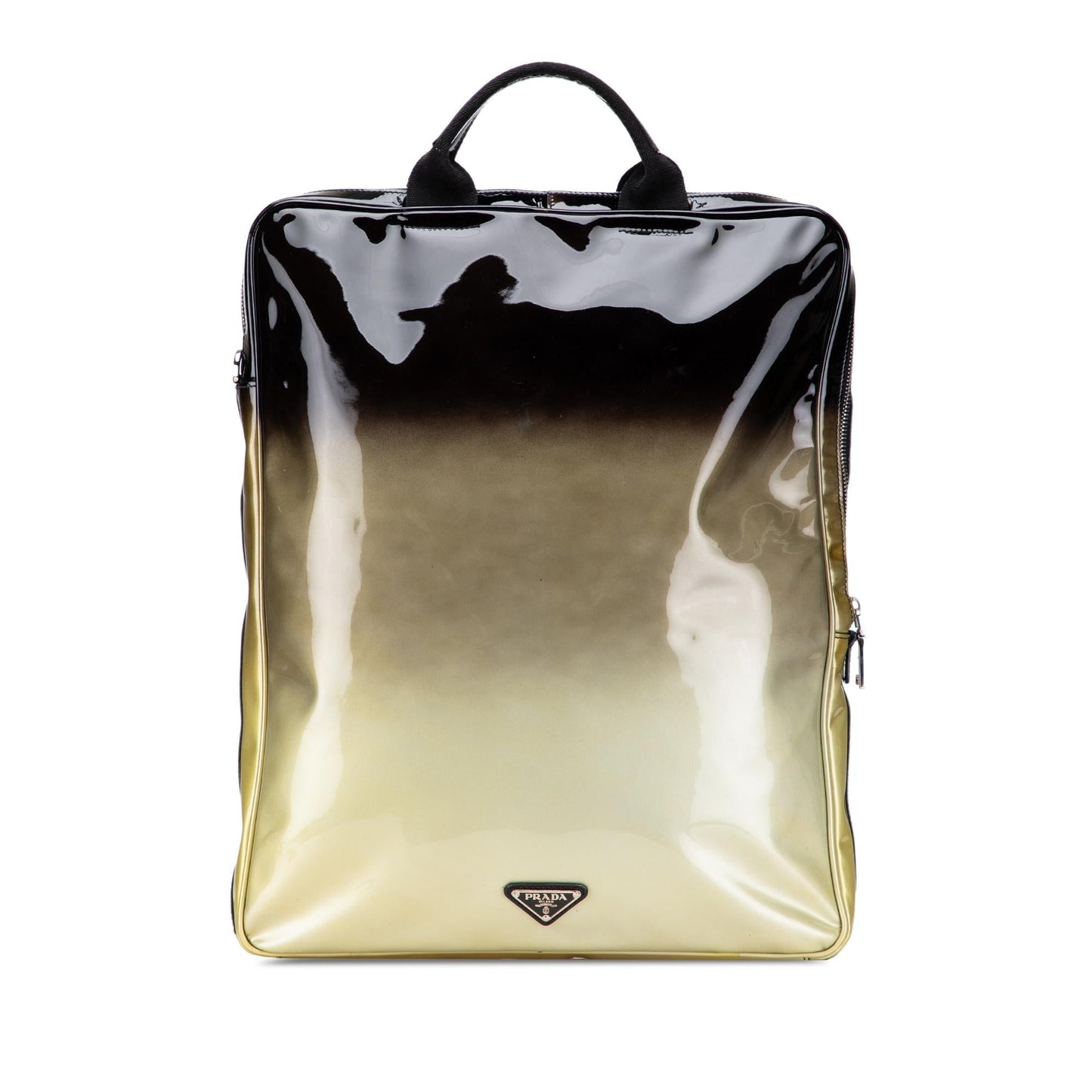 Prada Vernice Sfumato Handbag Satchel Bag