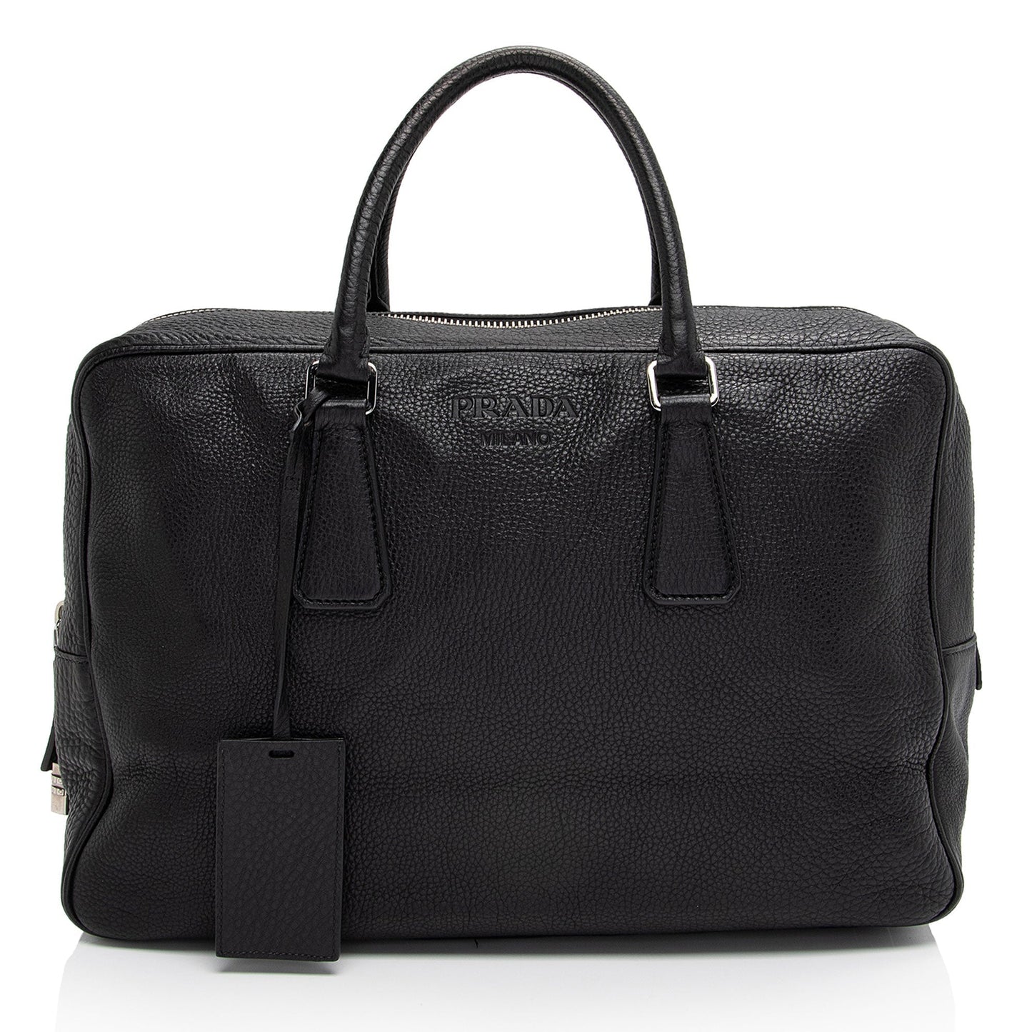 Prada Daino Briefcase Shf K3Etx2 Travel Bag Vitello
