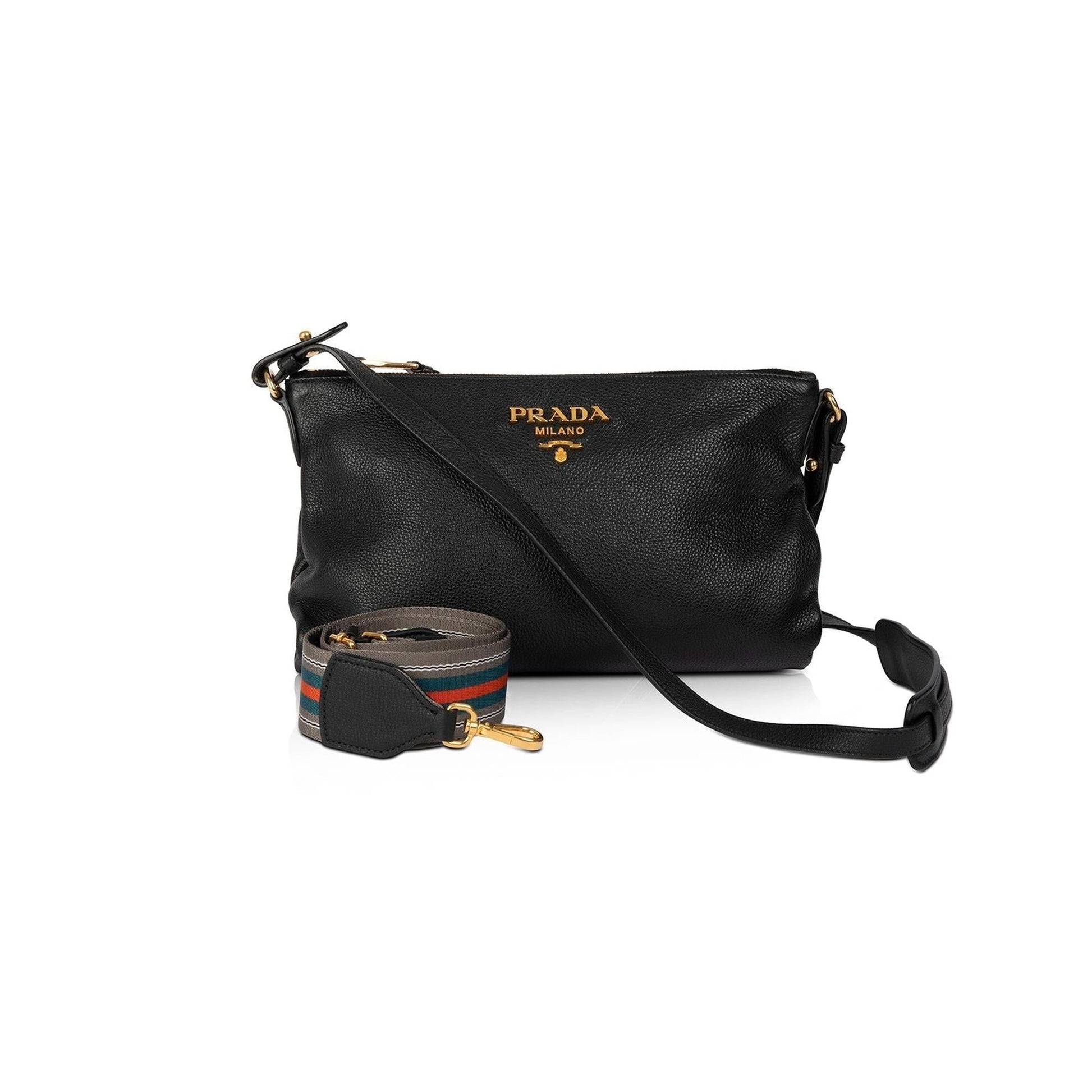 Prada Vitello Daino Crossbody Bag