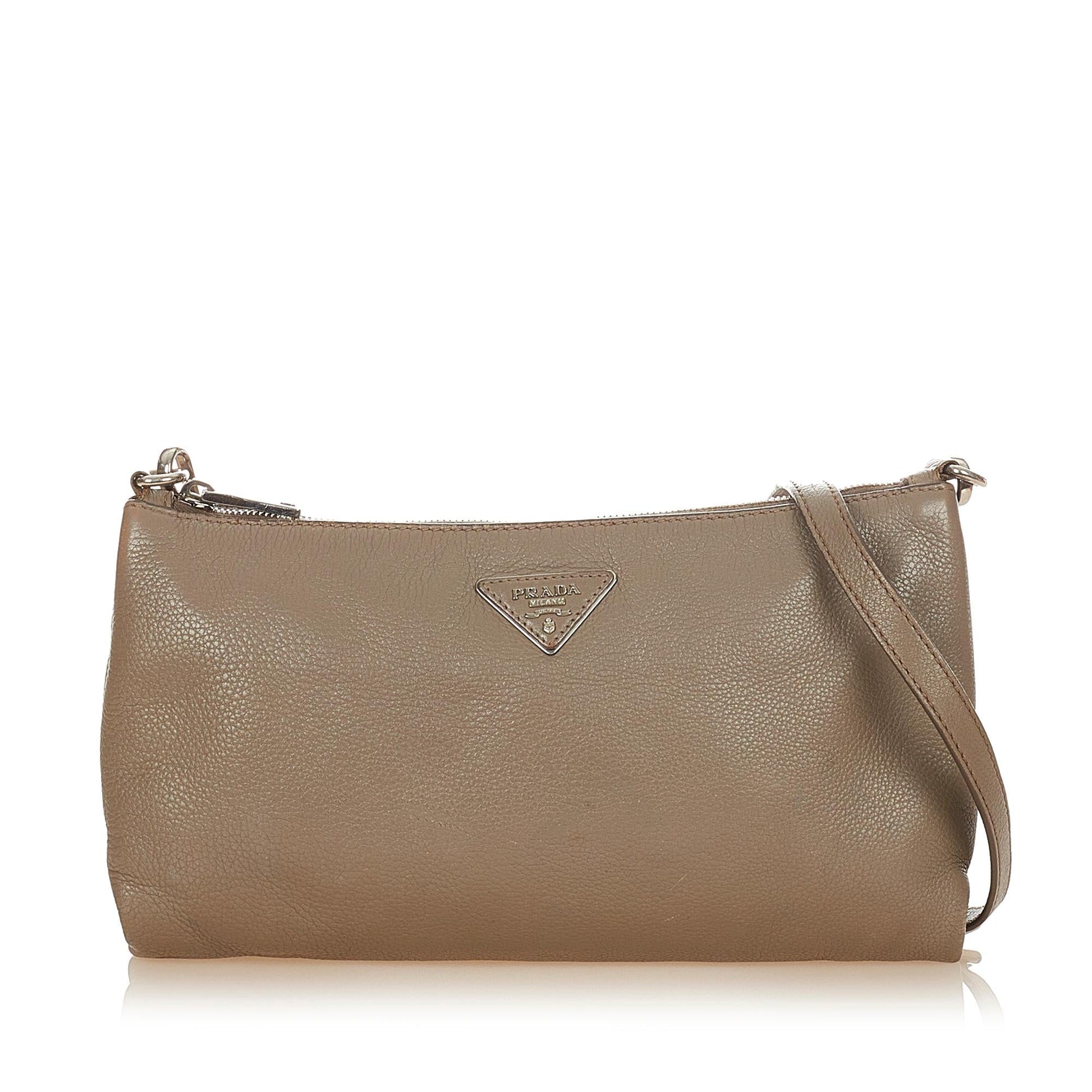 Prada Daino Crossbody Bag Shg Vitello