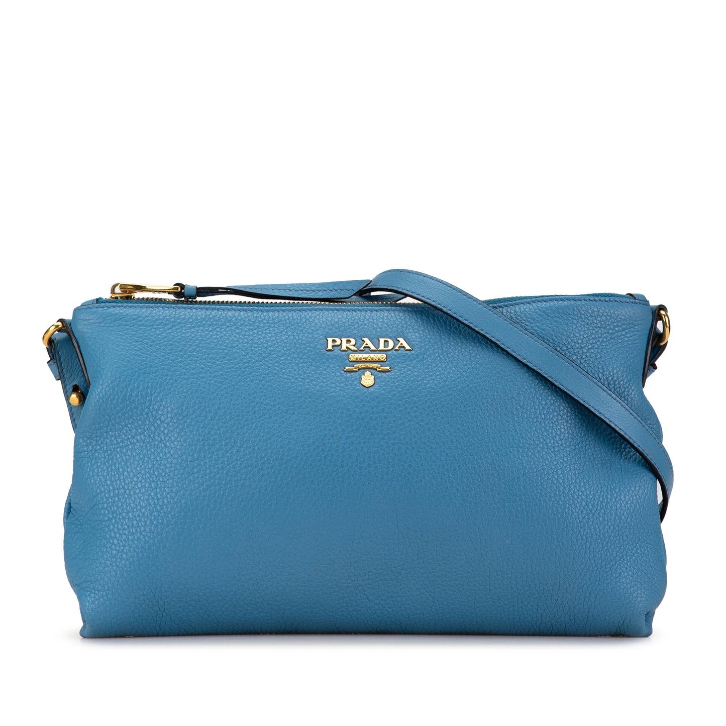 Prada Daino Crossbody Vitello Crossbody Bag