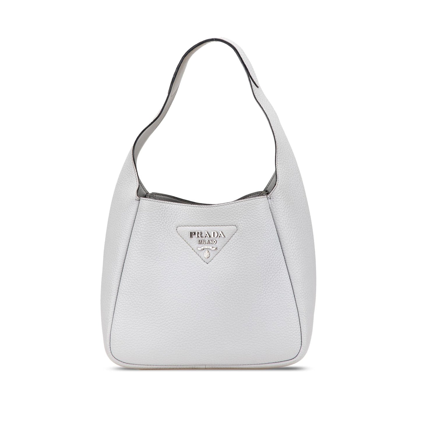 Prada Daino Dynamique Hobo Vitello Shoulder Bag