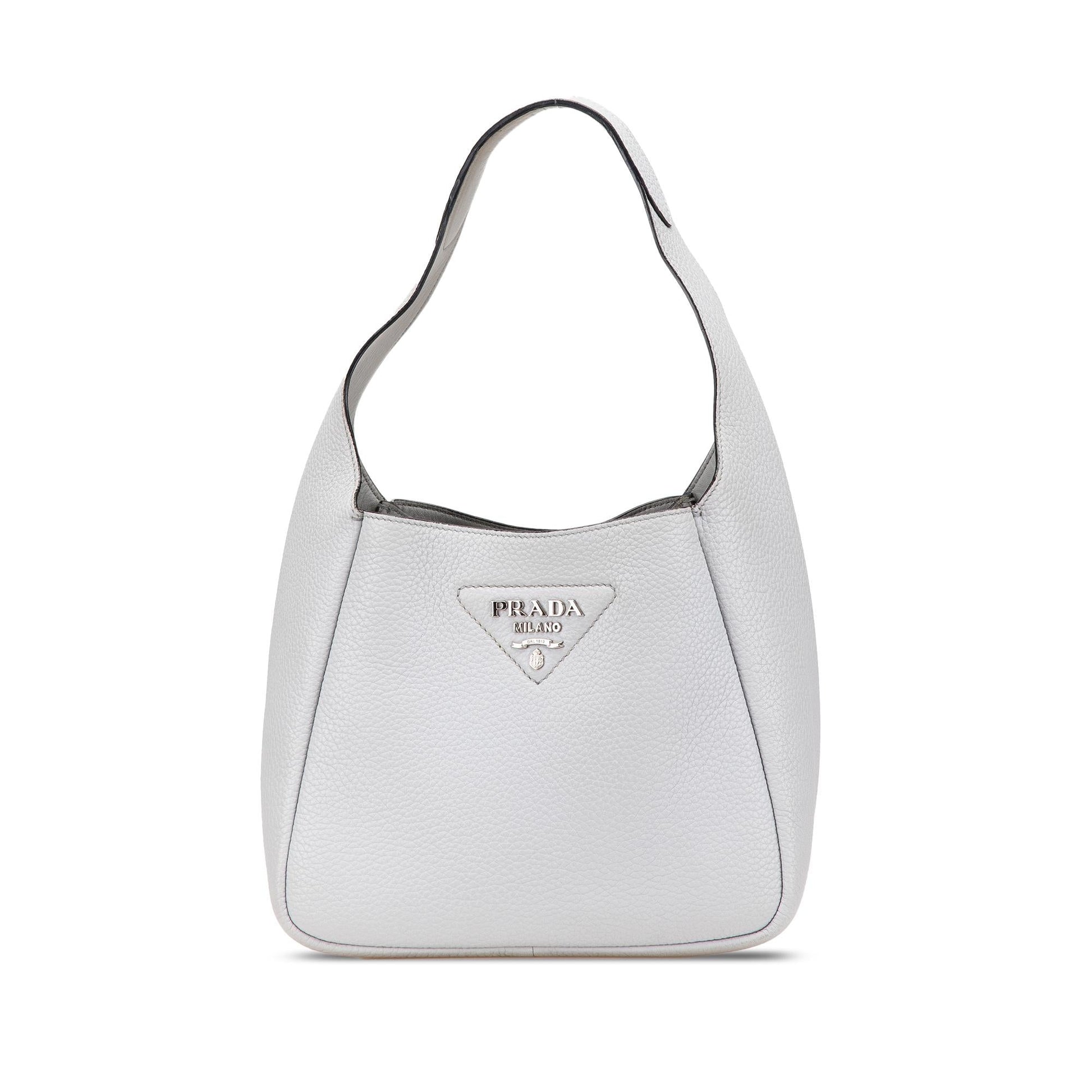 Prada Daino Dynamique Hobo Vitello Shoulder Bag Dynamique Hobo 1