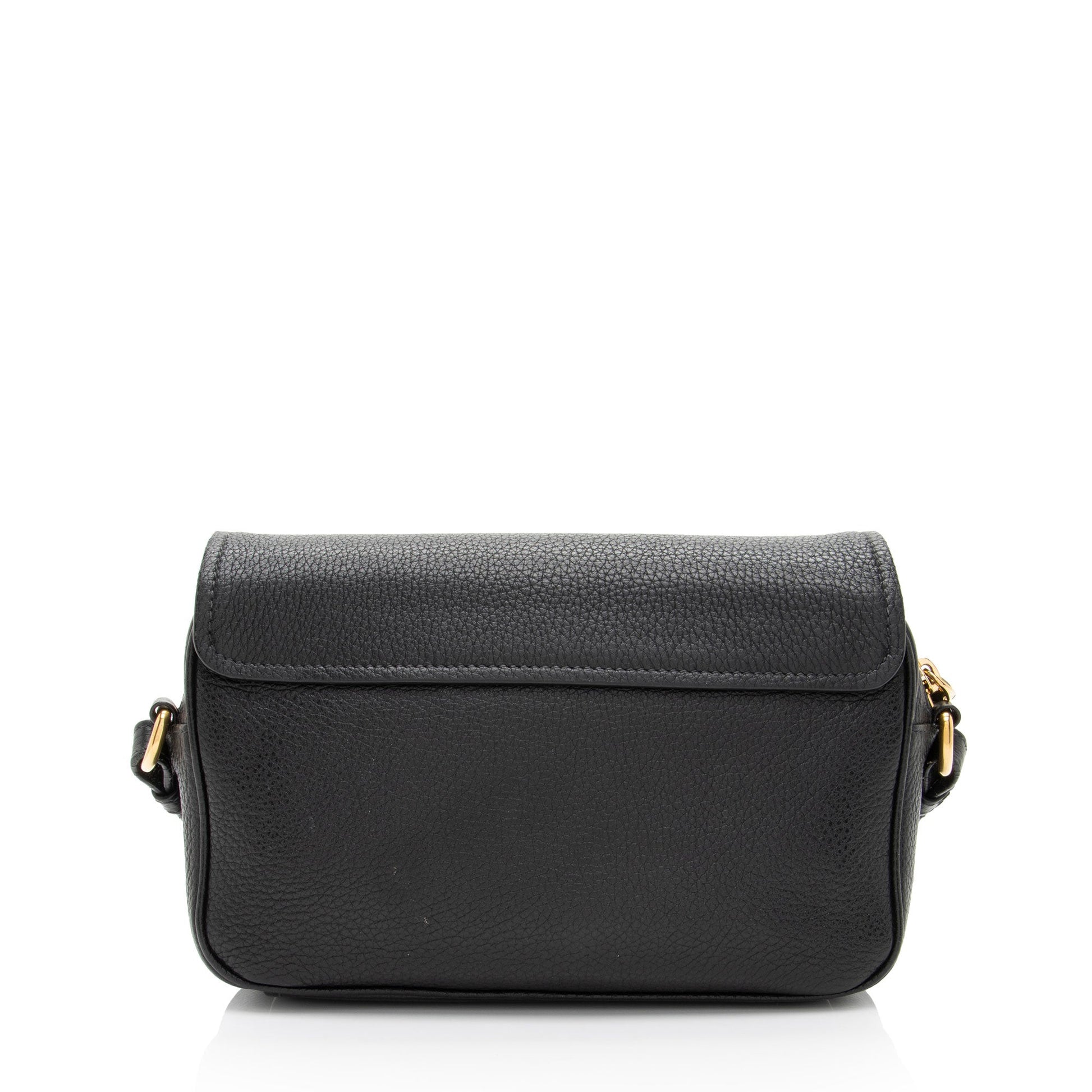 Prada Daino Crossbody Vitello Flap Crossbody Bag