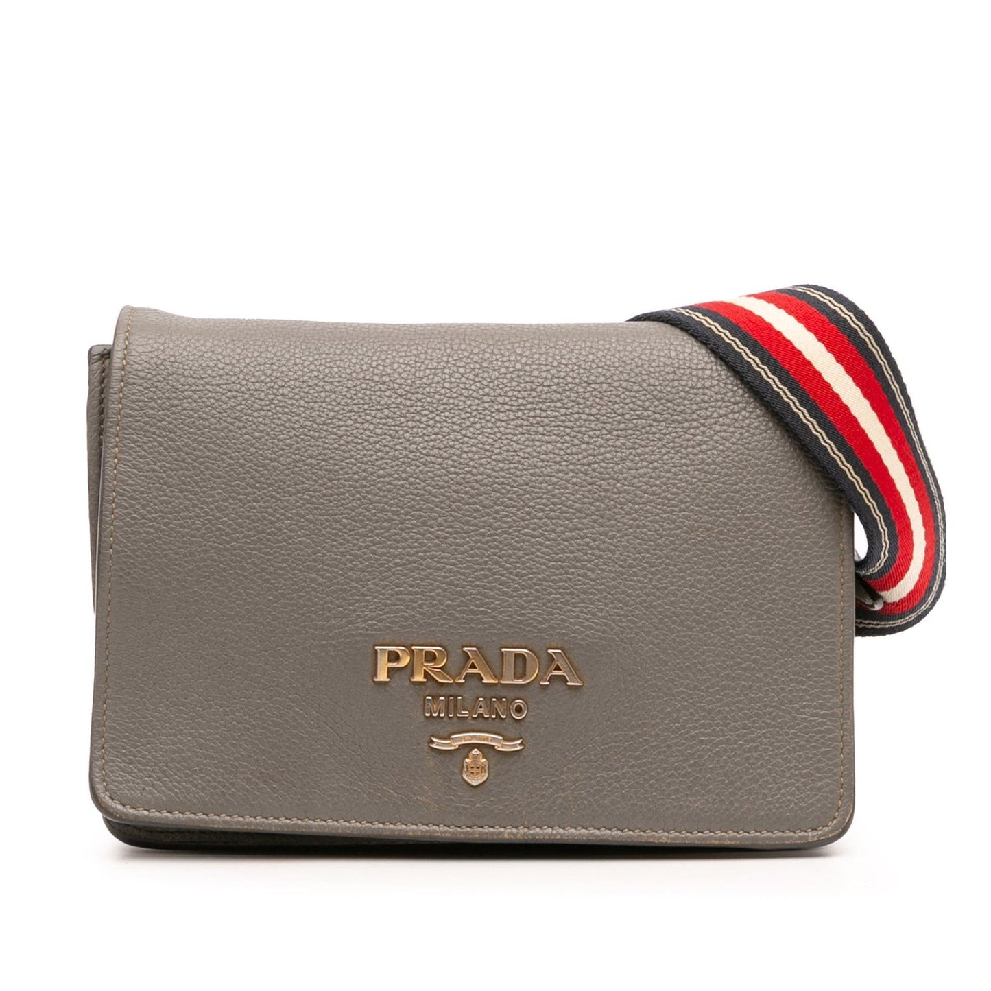 Prada Daino Crossbody Vitello Flap Crossbody Bag Flap Crossbody 2
