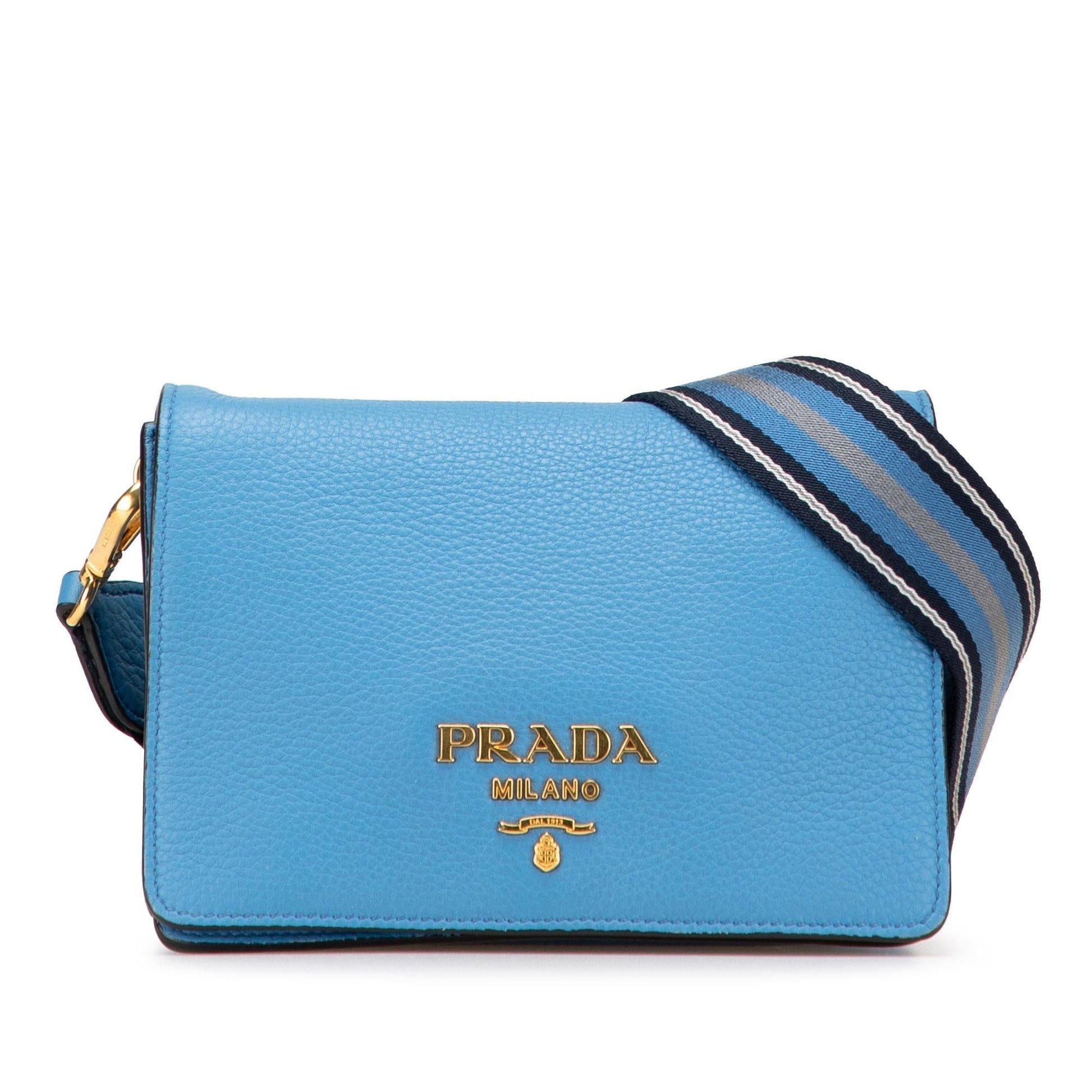 Prada Daino Crossbody Vitello Flap Crossbody Bag Flap Crossbody 3
