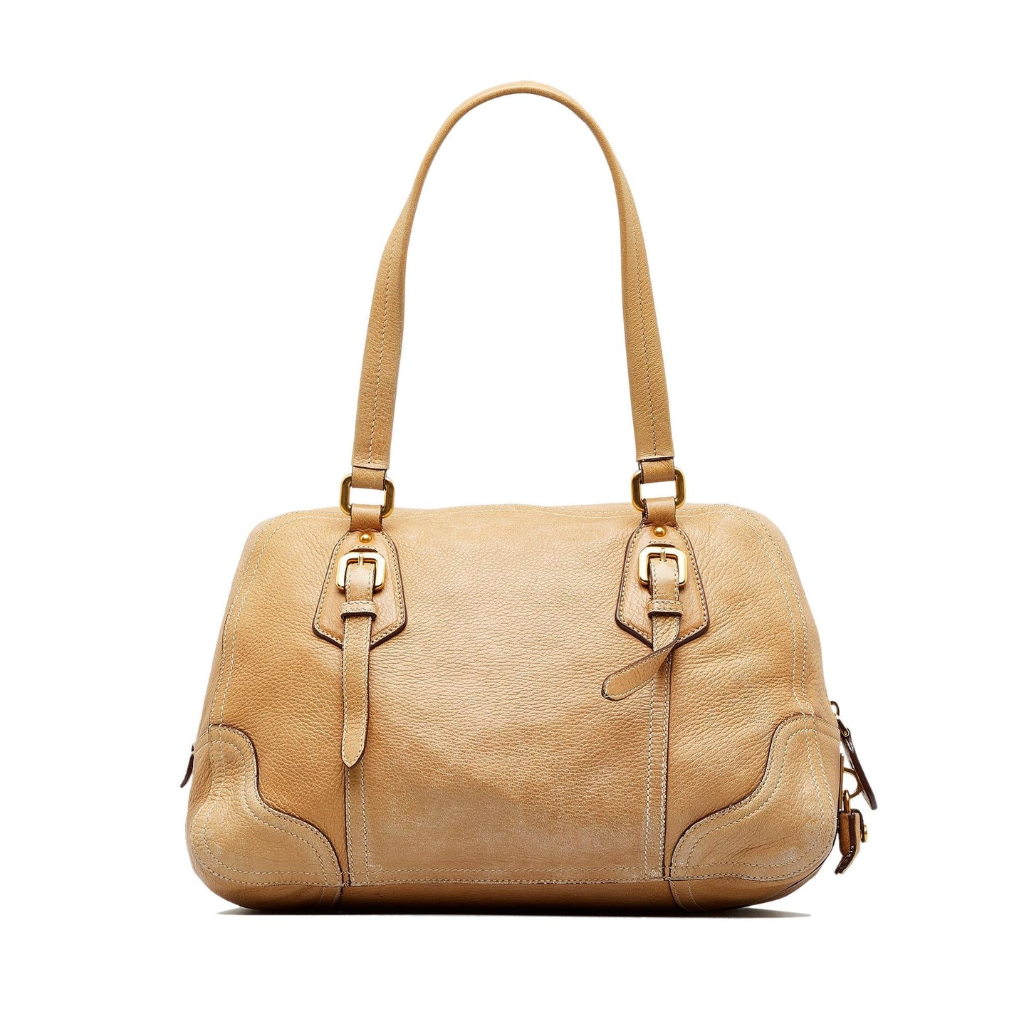 Prada Daino Frame Shoulder Bag Shg Pb3W9S Vitello