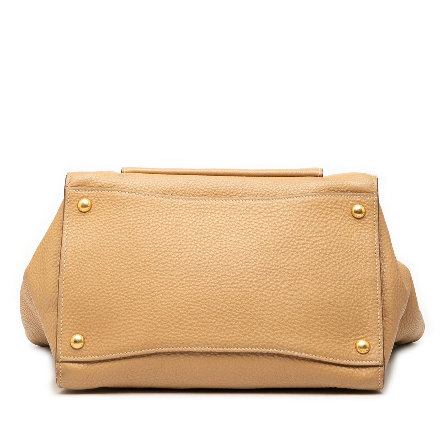 Prada Daino Front Pocket Open Convertible Tote Vitello Tote Bag Convertible Tote 1