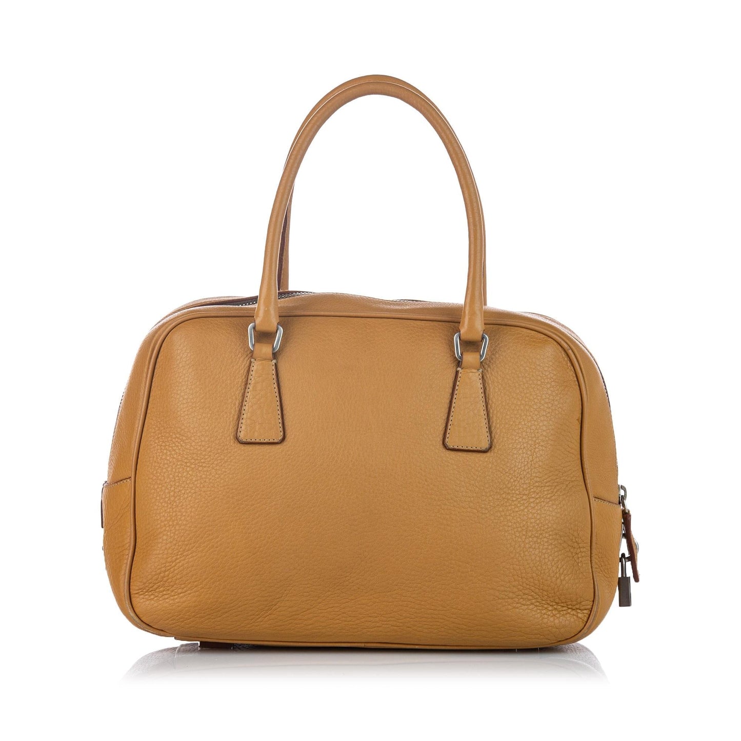 Prada Daino Handbag Shg Vitello Satchel Bag Handbag Shg 21726