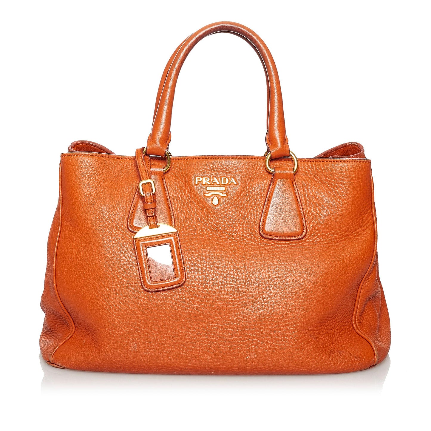 Prada Daino Handbag Shg Vitello Satchel Bag Handbag Shg 31021