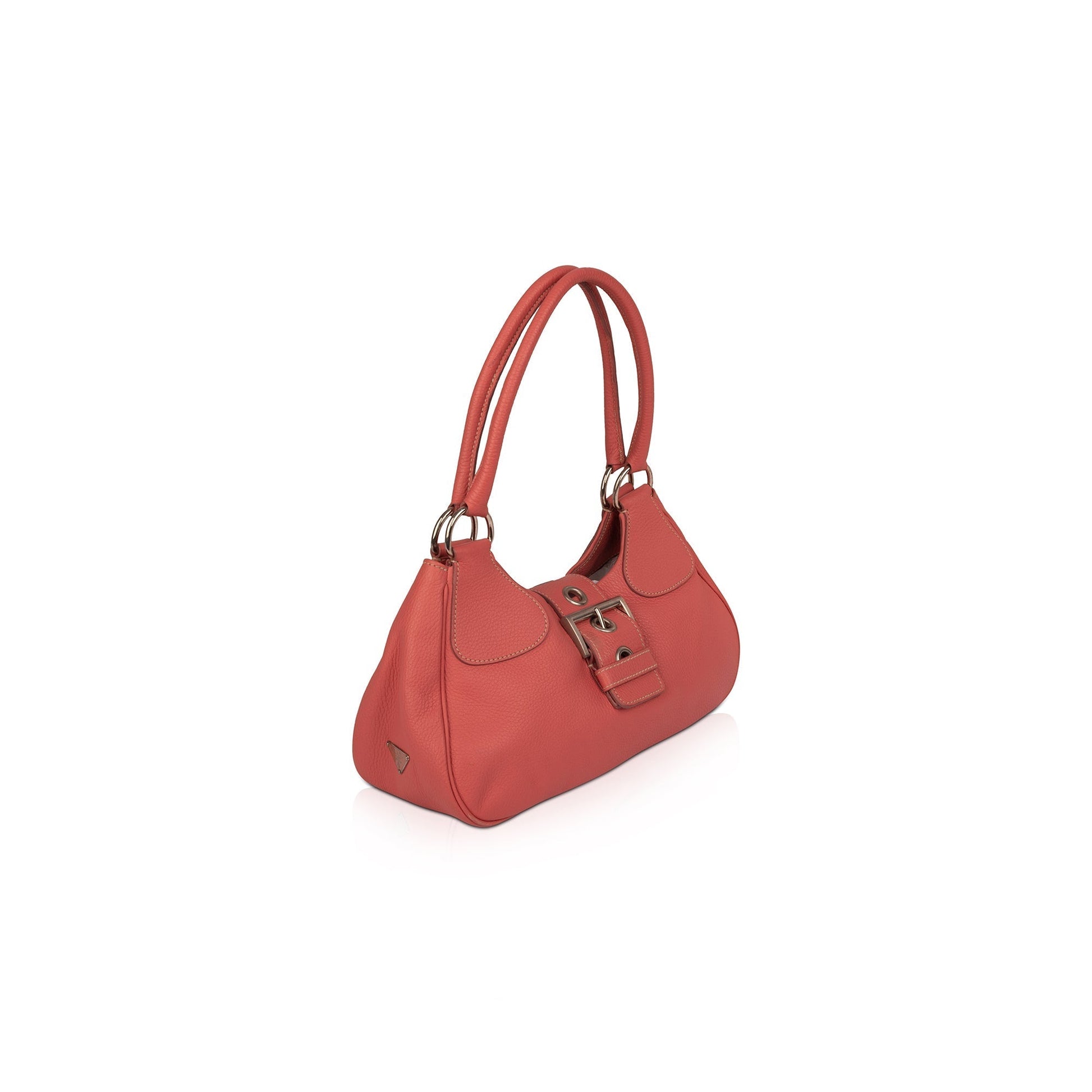 Prada Vitello Daino Hobo Handbag Travel Bag