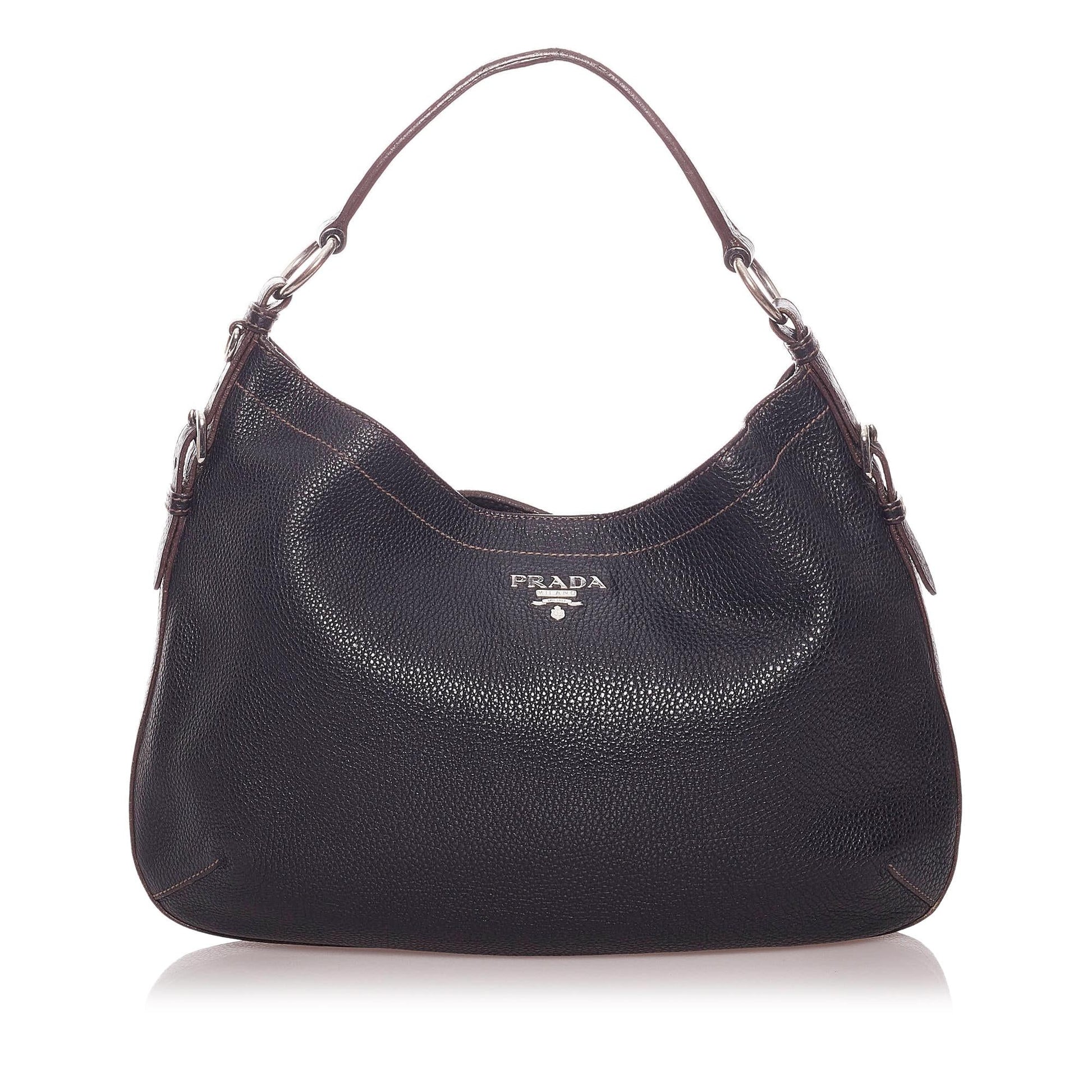 Prada Daino Hobo Bag Shg Vitello Shoulder Bag Bag Shg 28994