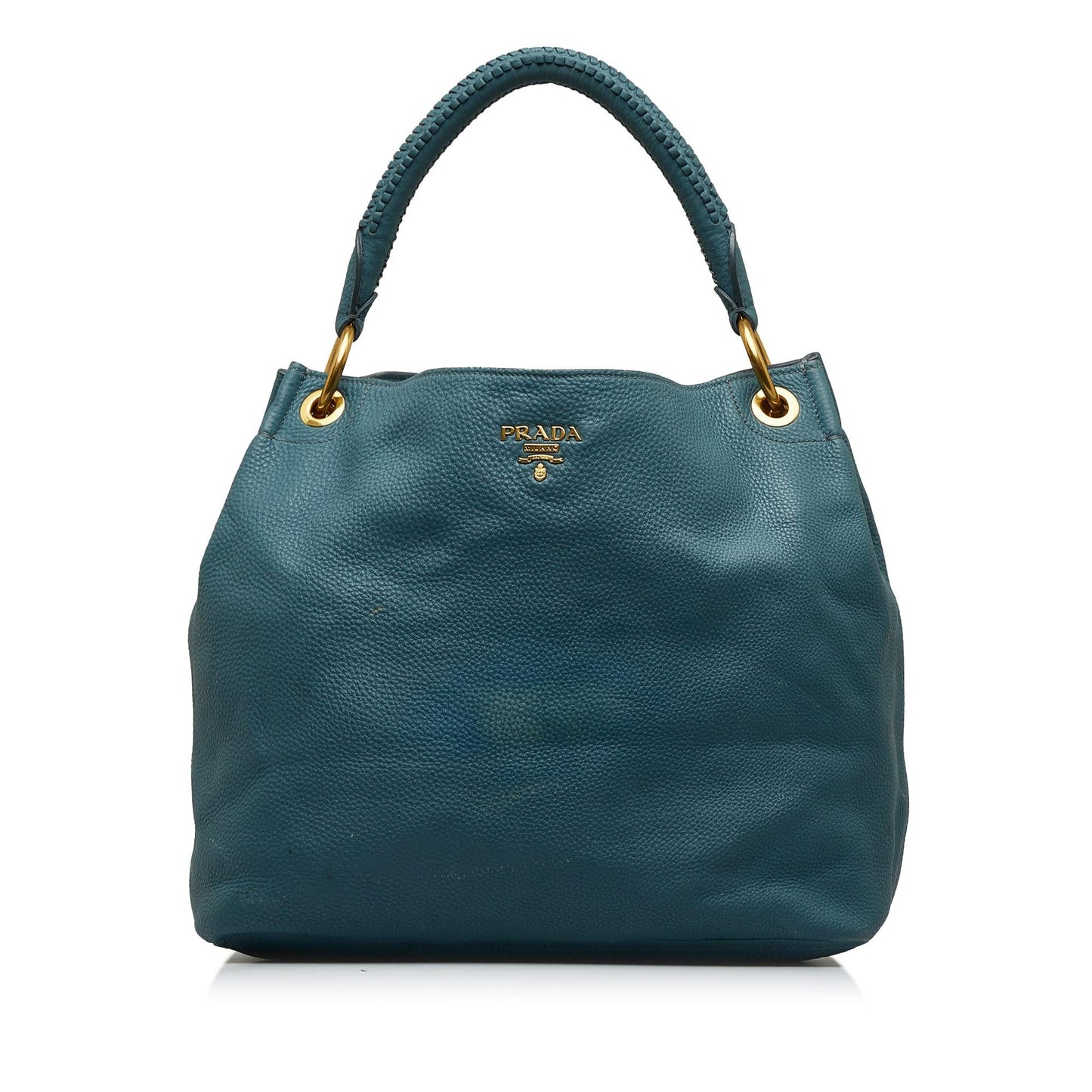 Prada Daino Hobo Bag Shg Hseecu Vitello Shoulder Bag