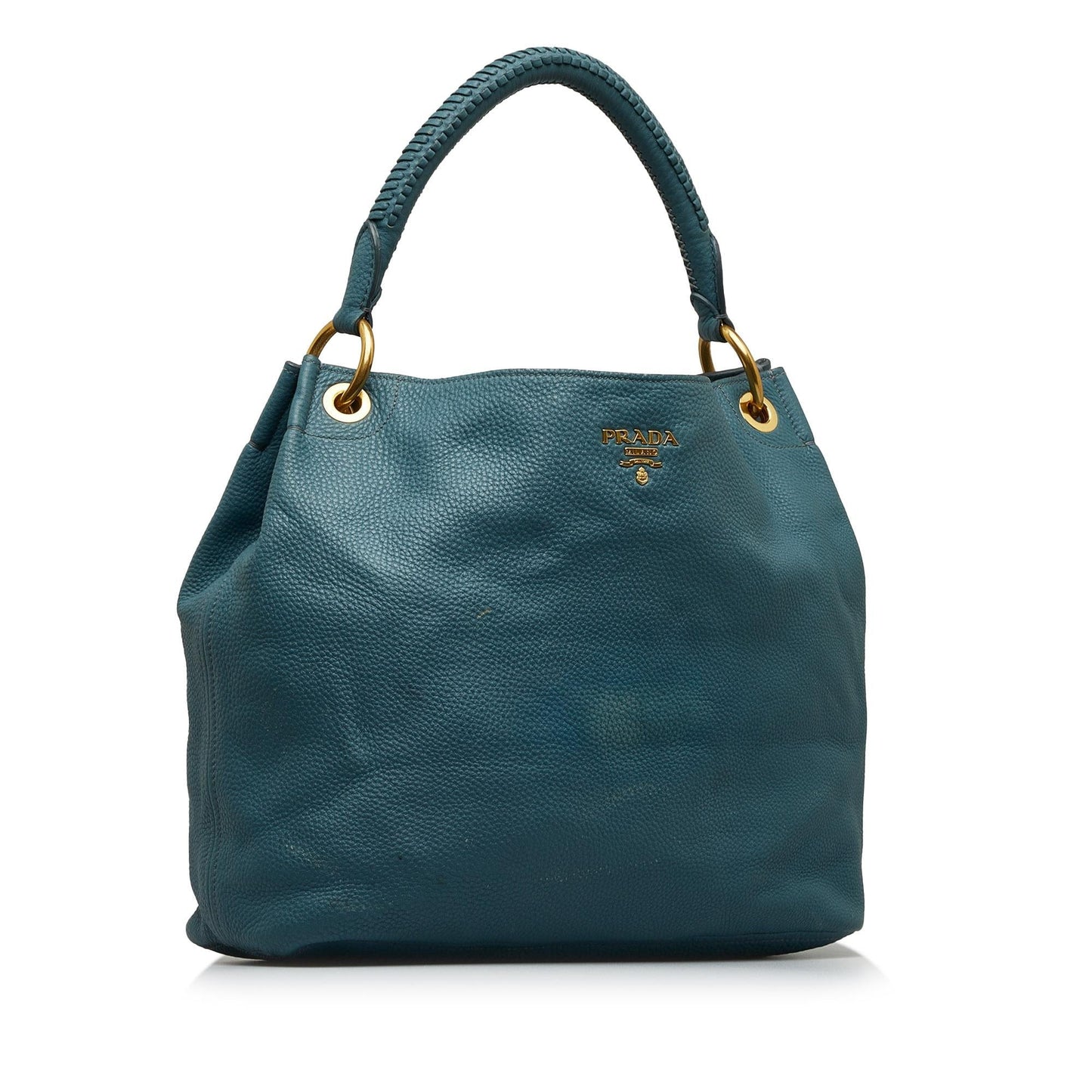 Prada Daino Hobo Bag Shg Hseecu Vitello Shoulder Bag