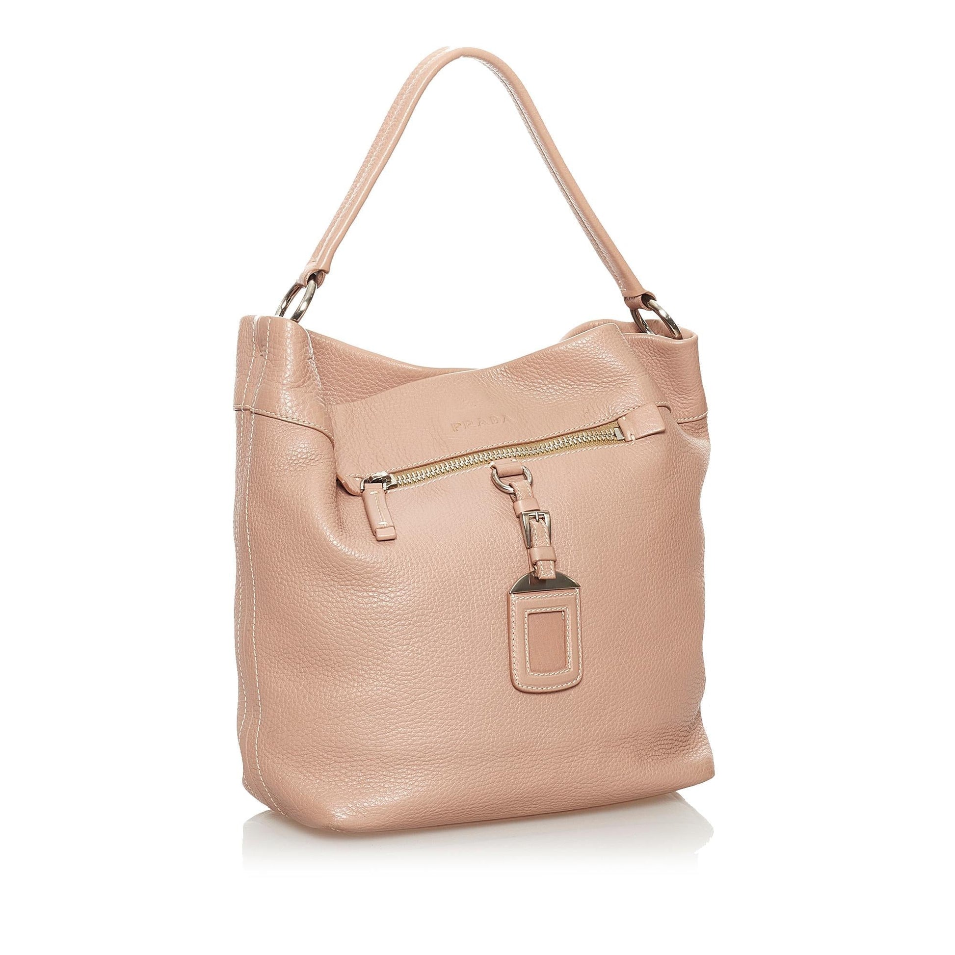 Prada Daino Tote Shg Leather Vitello Tote Bag