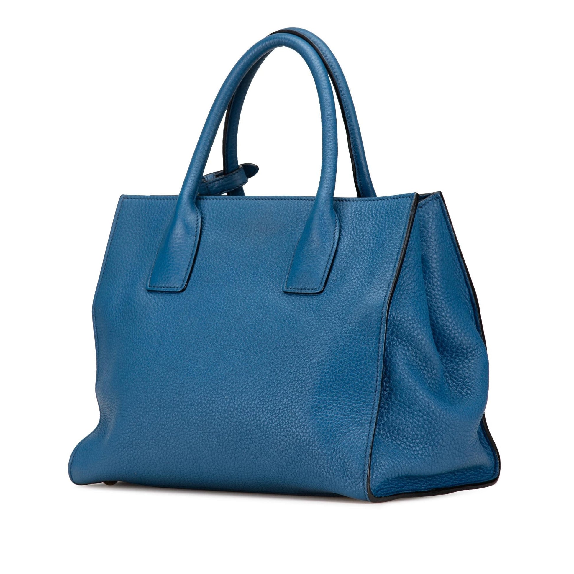 Prada Daino Open Convertible Tote Shg Vthuuu Vitello Tote Bag