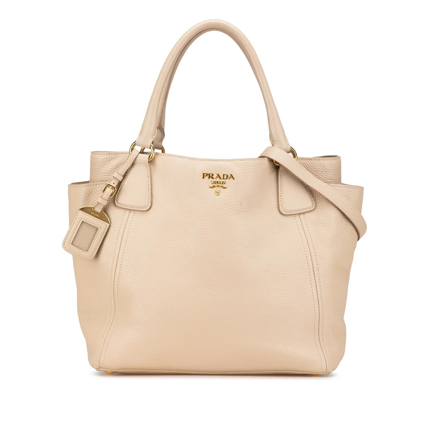 Prada Daino Open Convertible Tote Vitello Tote Bag Open Convertible Tote