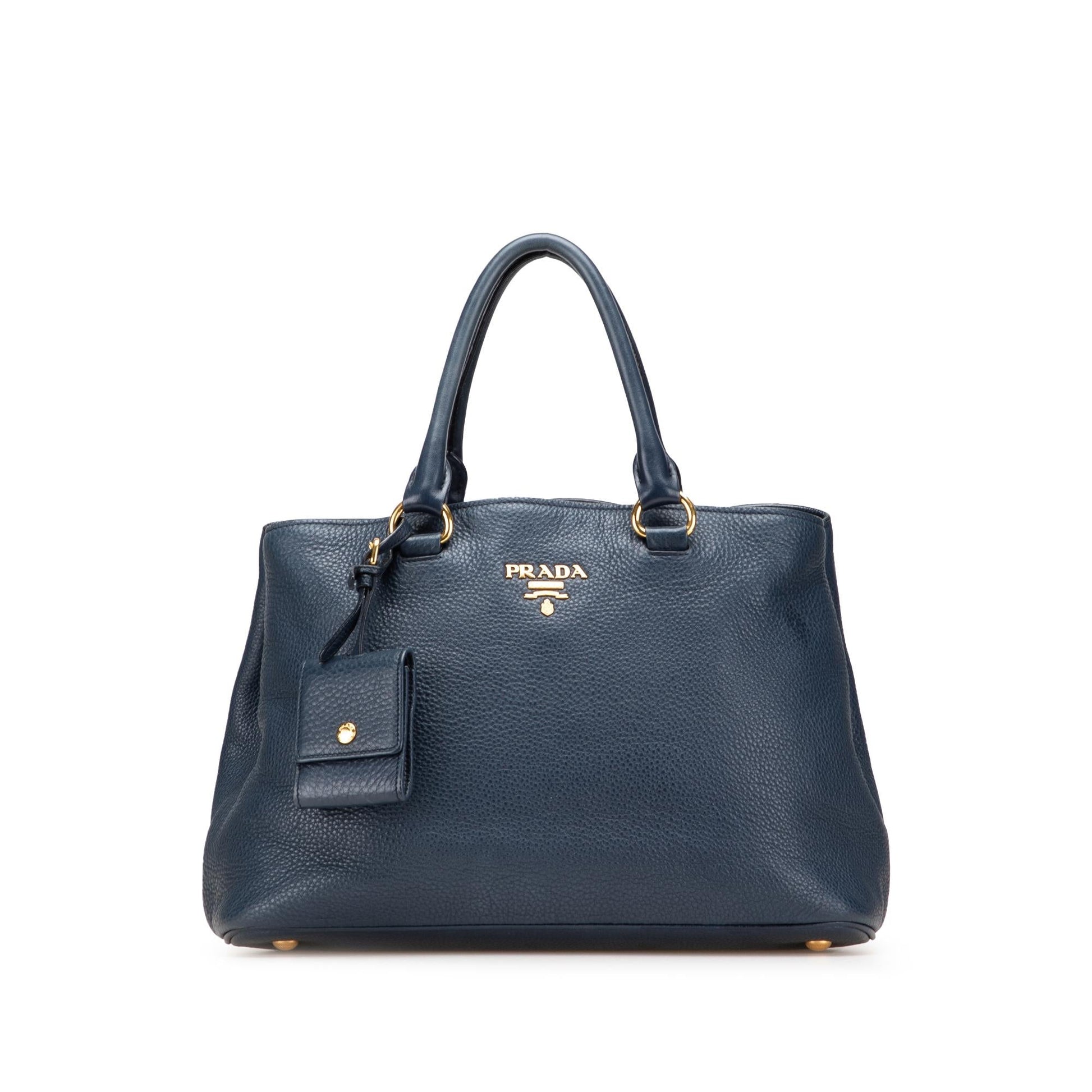 Prada Daino Open Convertible Tote Vitello Tote Bag Convertible Tote 2