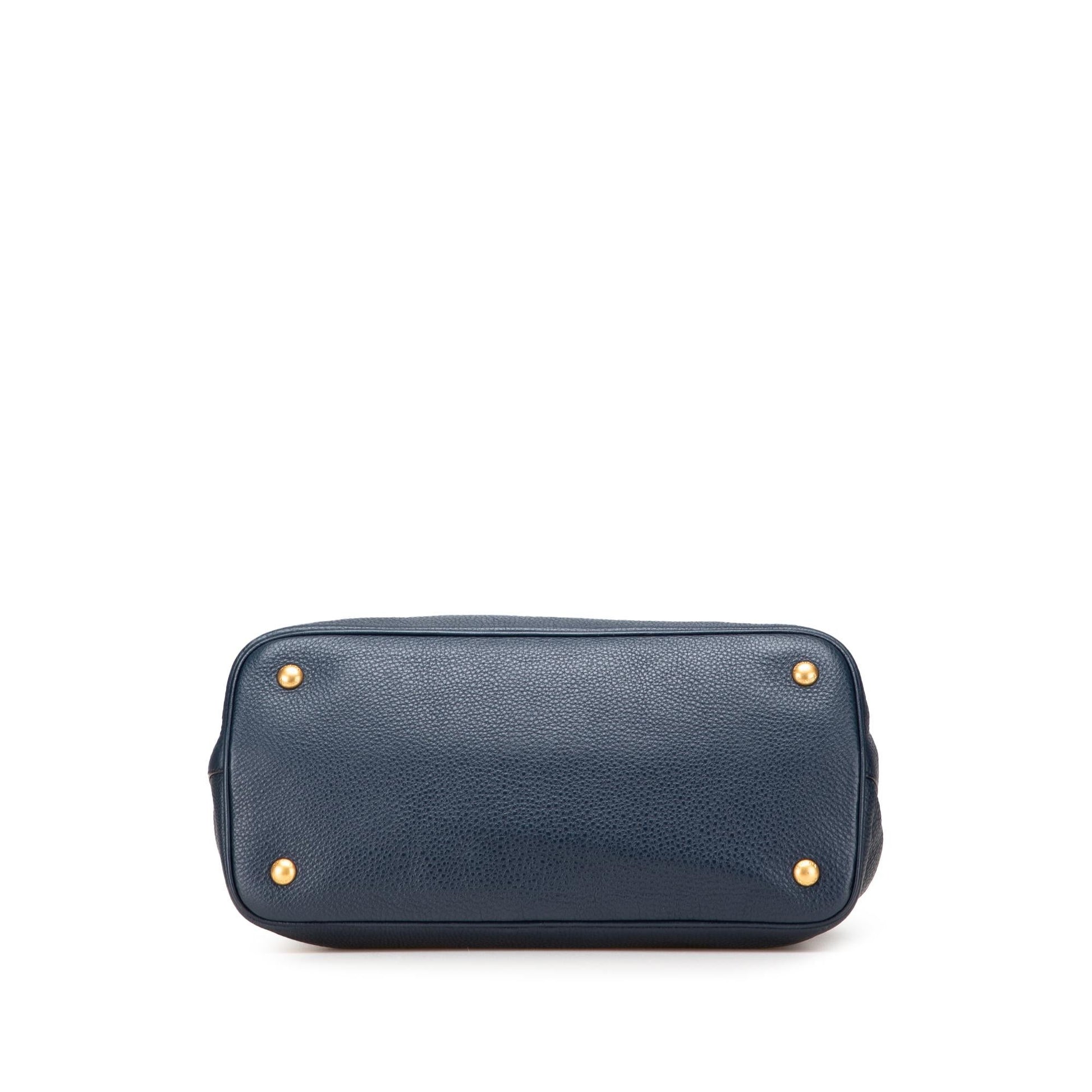 Prada Daino Open Convertible Tote Vitello Tote Bag Convertible Tote 7