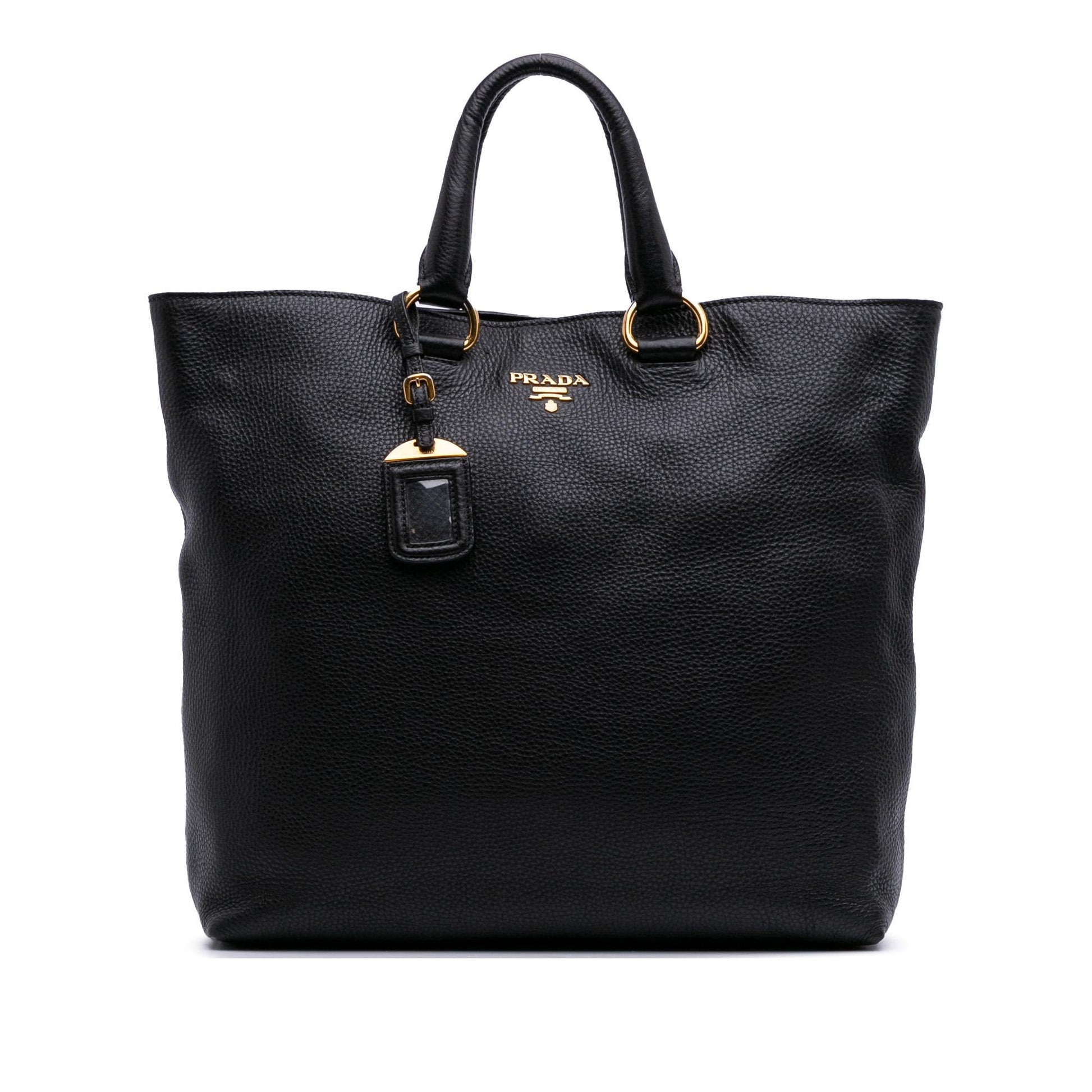 Prada Daino Open Convertible Tote Vitello Tote Bag Convertible Tote 8