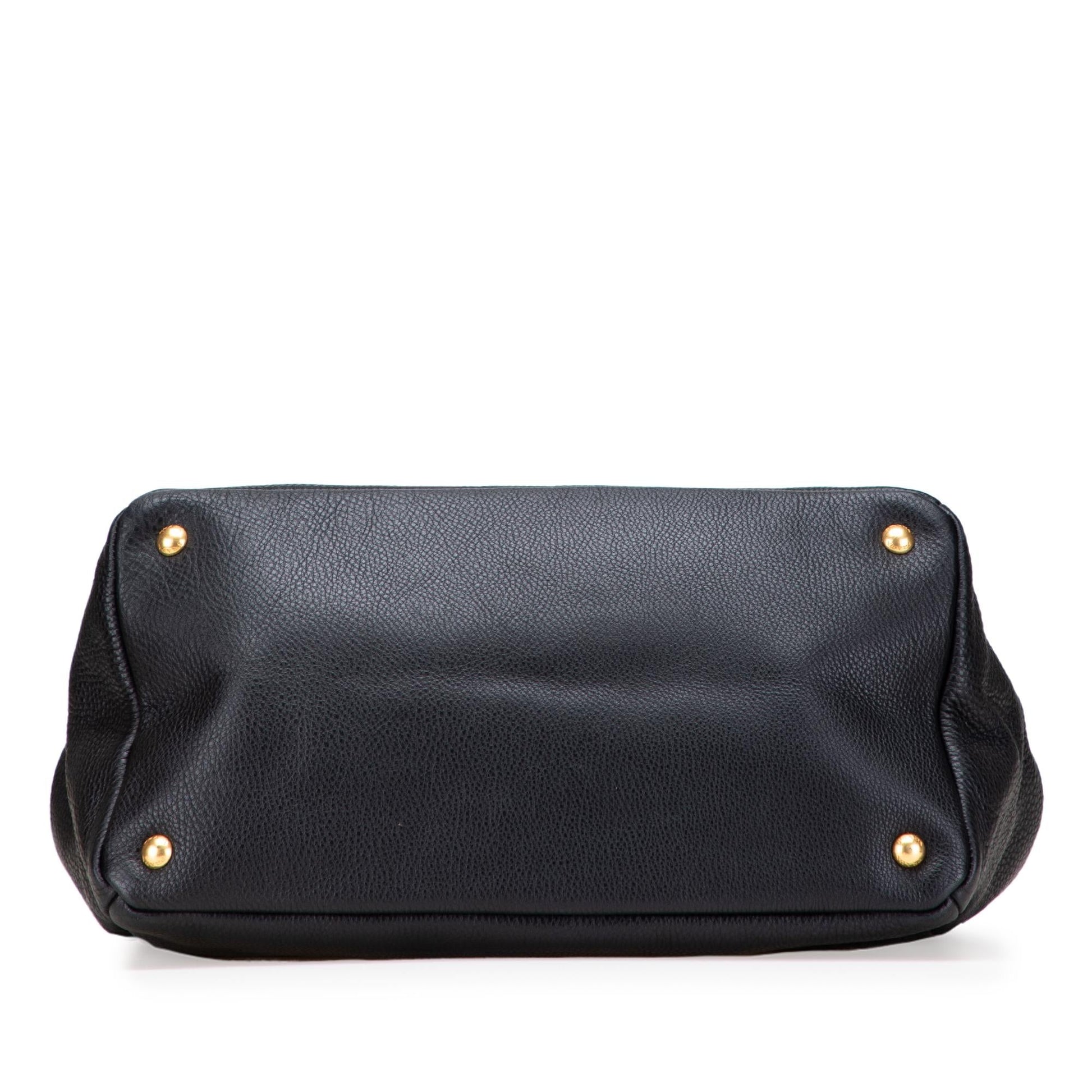 Prada Daino Open Convertible Tote Vitello Tote Bag Convertible Tote 9