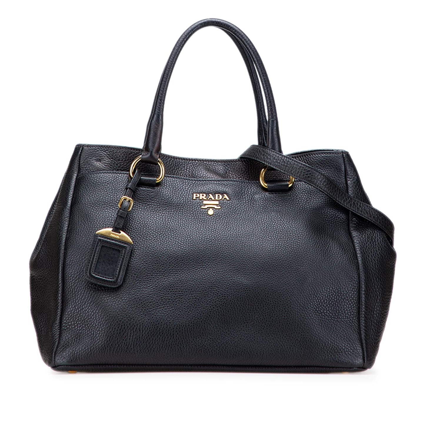 Prada Daino Open Convertible Tote Vitello Tote Bag Convertible Tote 9