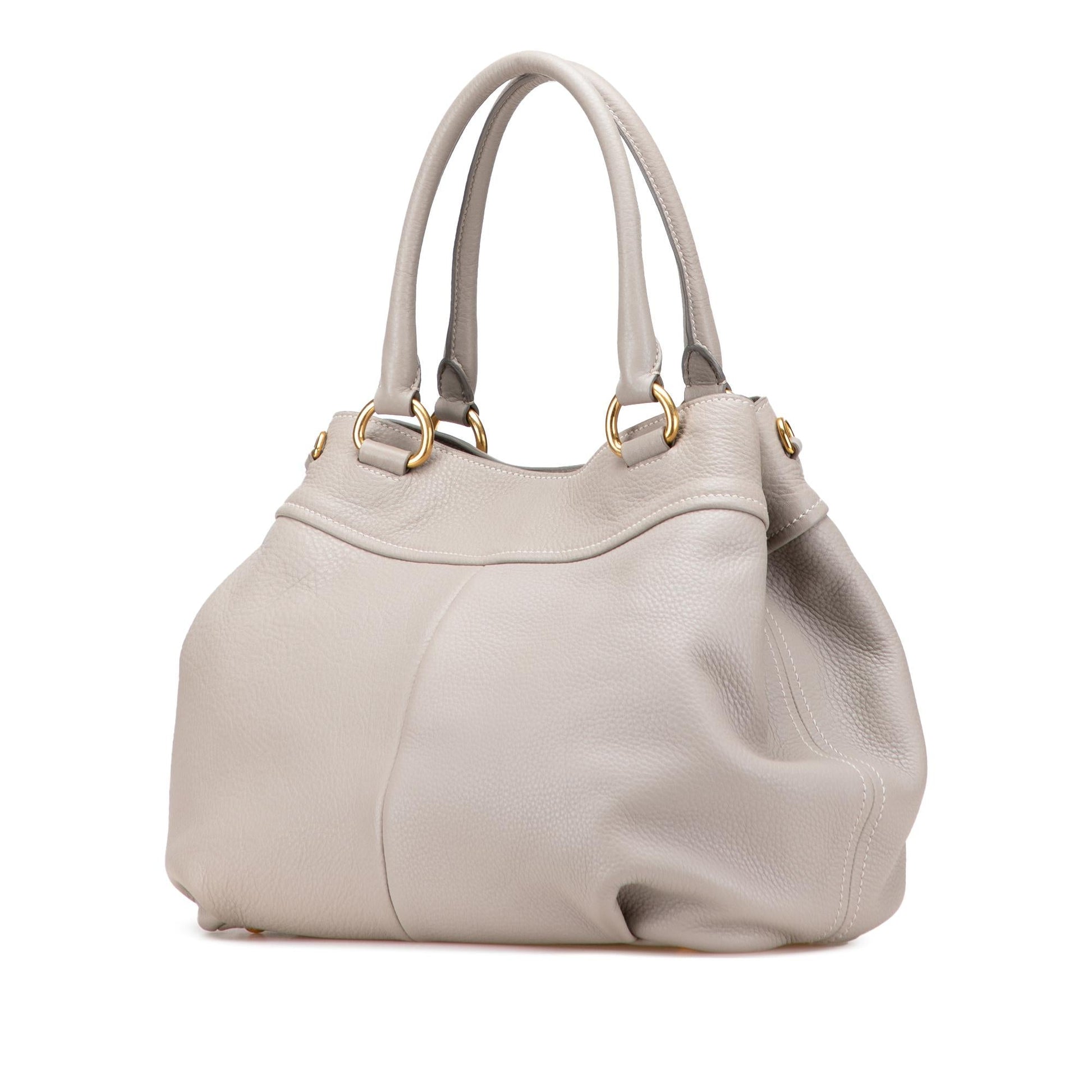Prada Daino Open Convertible Tote Vitello Tote Bag Convertible Tote 13