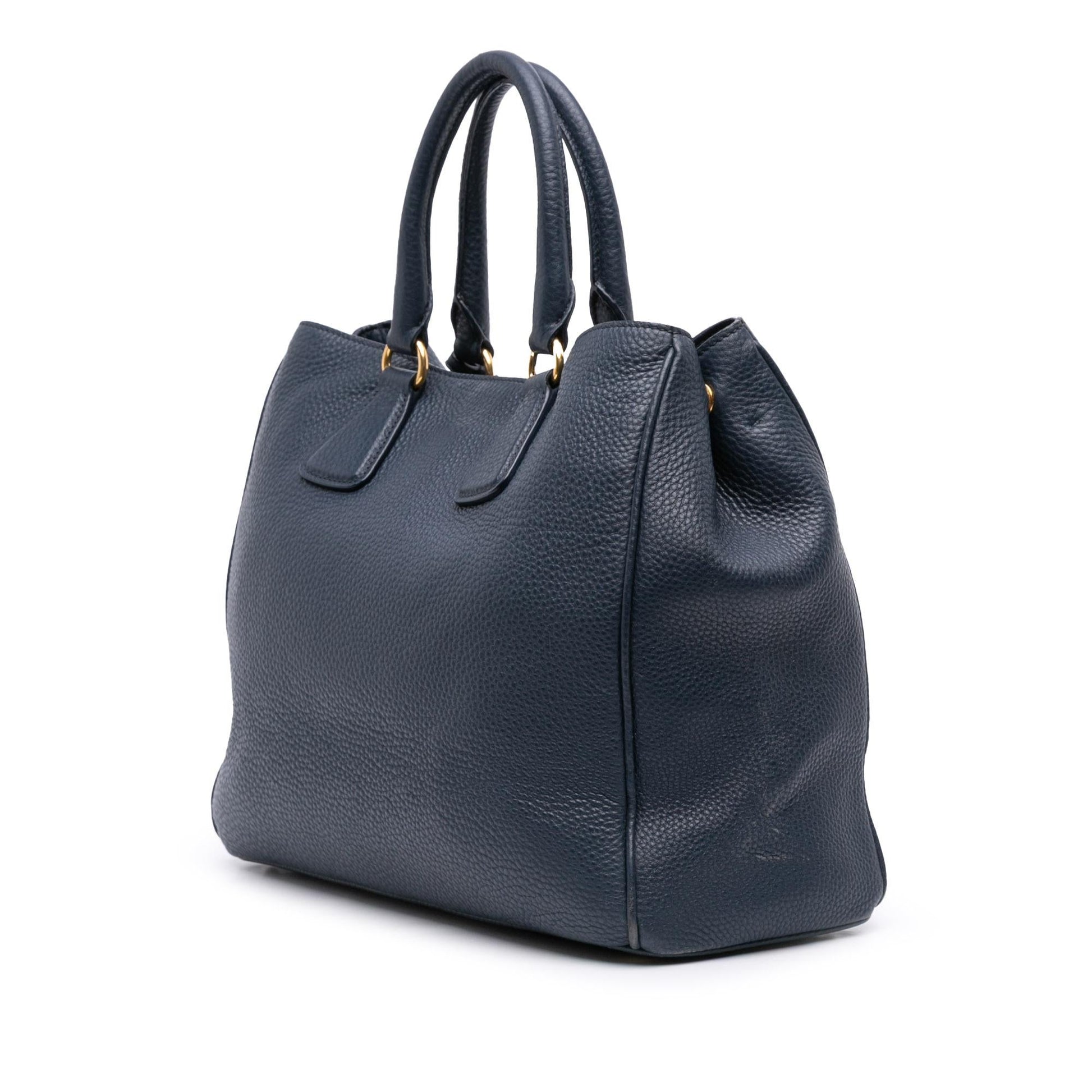 Prada Daino Open Convertible Tote Vitello Tote Bag Convertible Tote 14