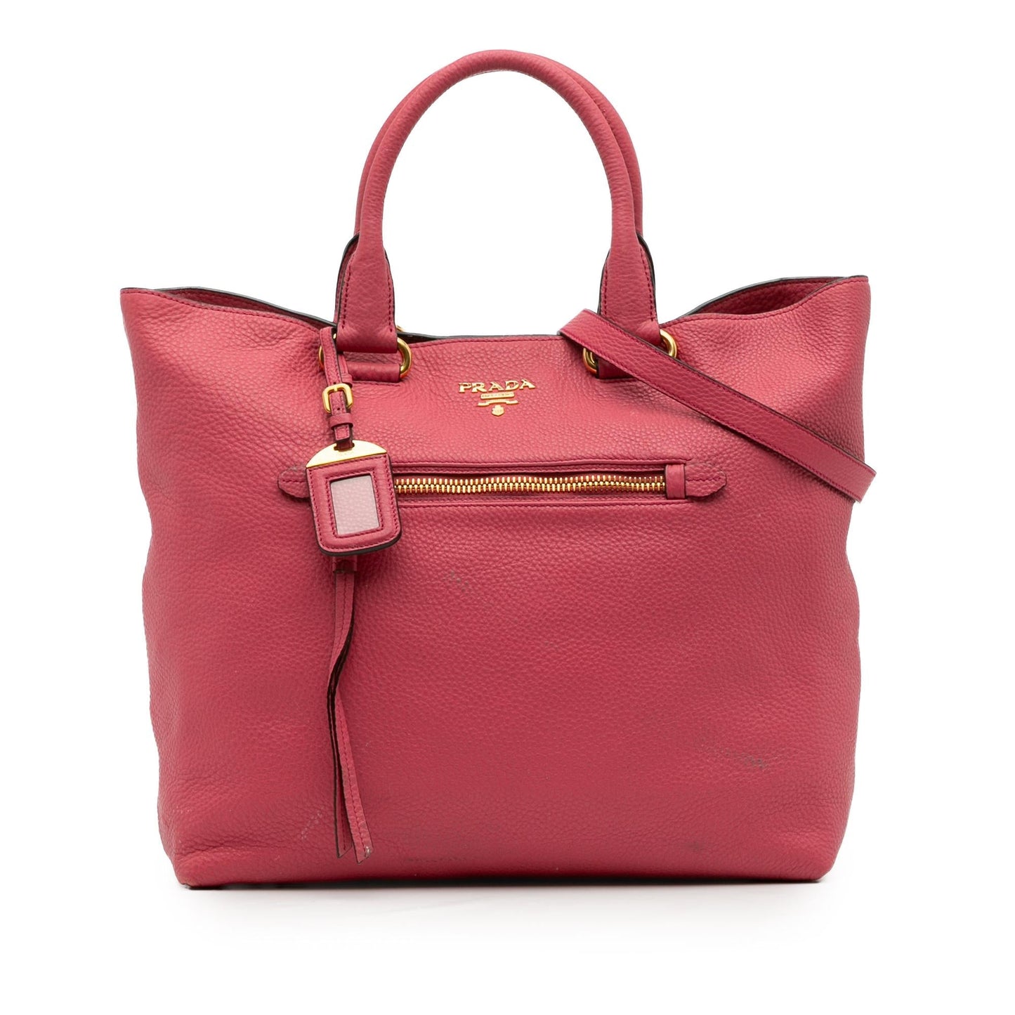 Prada Daino Open Convertible Tote Vitello Tote Bag Convertible Tote 16