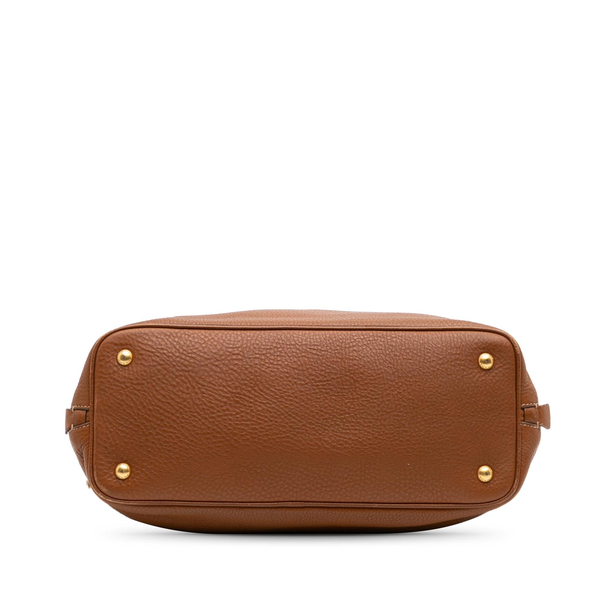 Prada Daino Open Convertible Tote Vitello Tote Bag Convertible Tote 18