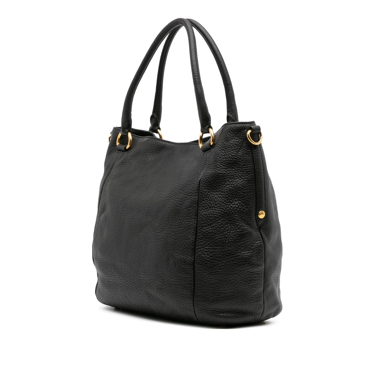 Prada Daino Open Convertible Tote Vitello Tote Bag Convertible Tote 19