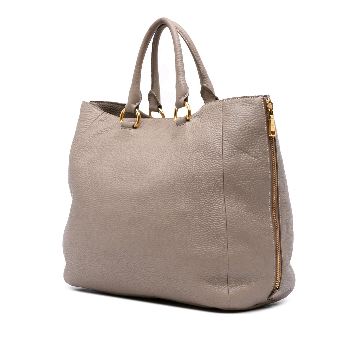 Prada Daino Open Convertible Tote Vitello Tote Bag Convertible Tote 24