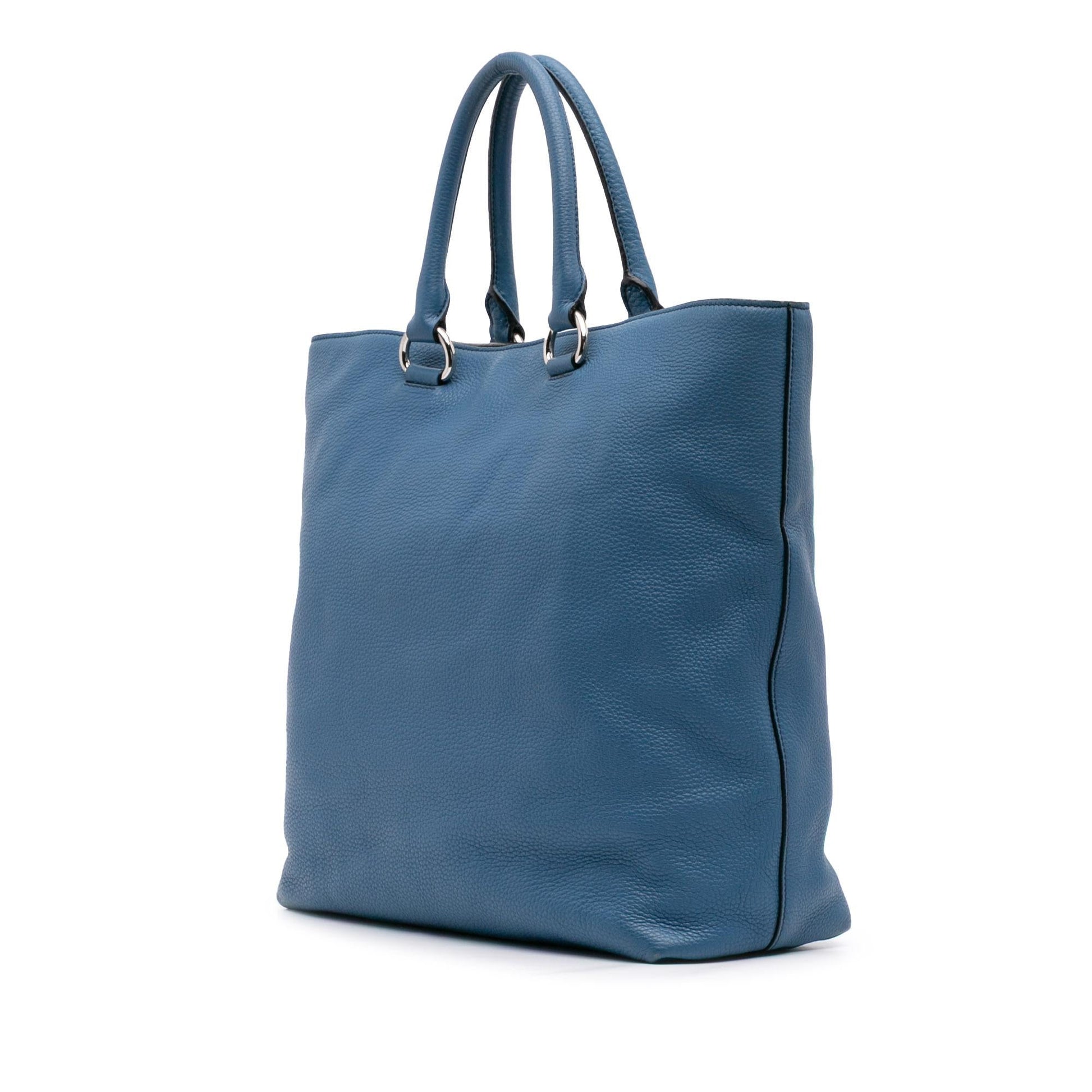 Prada Daino Open Convertible Tote Vitello Tote Bag Convertible Tote 28