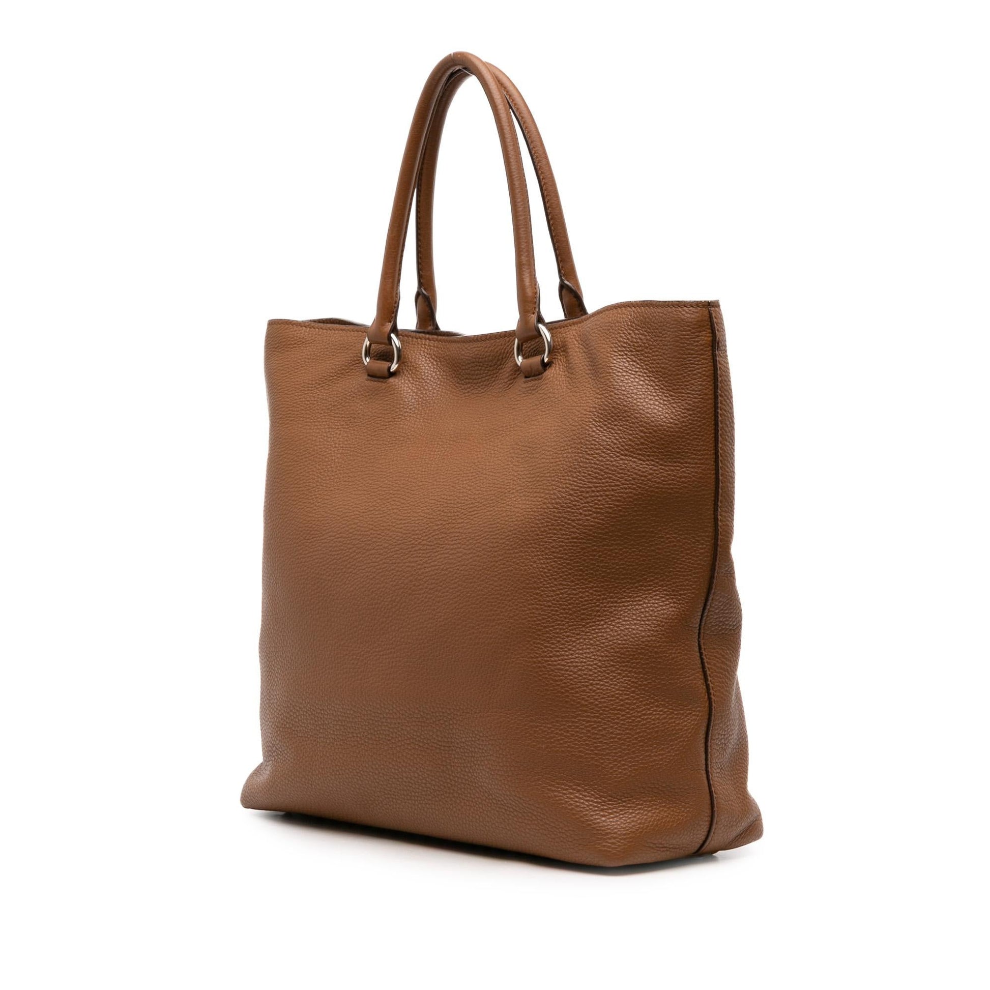 Prada Daino Open Convertible Tote Vitello Tote Bag Convertible Tote 38