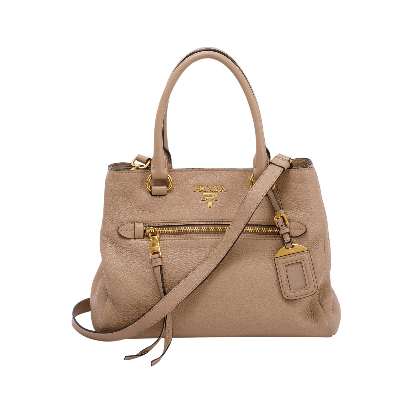 Prada Vitello Daino Phenix Tote Handbag Tote Bag