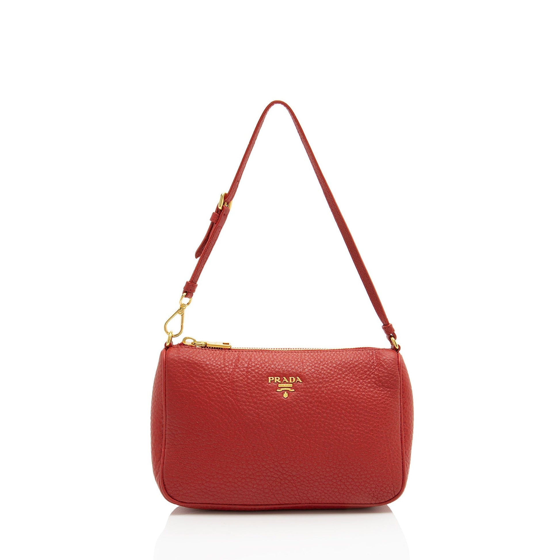 Prada Daino Pochette Clutch Bag Vitello