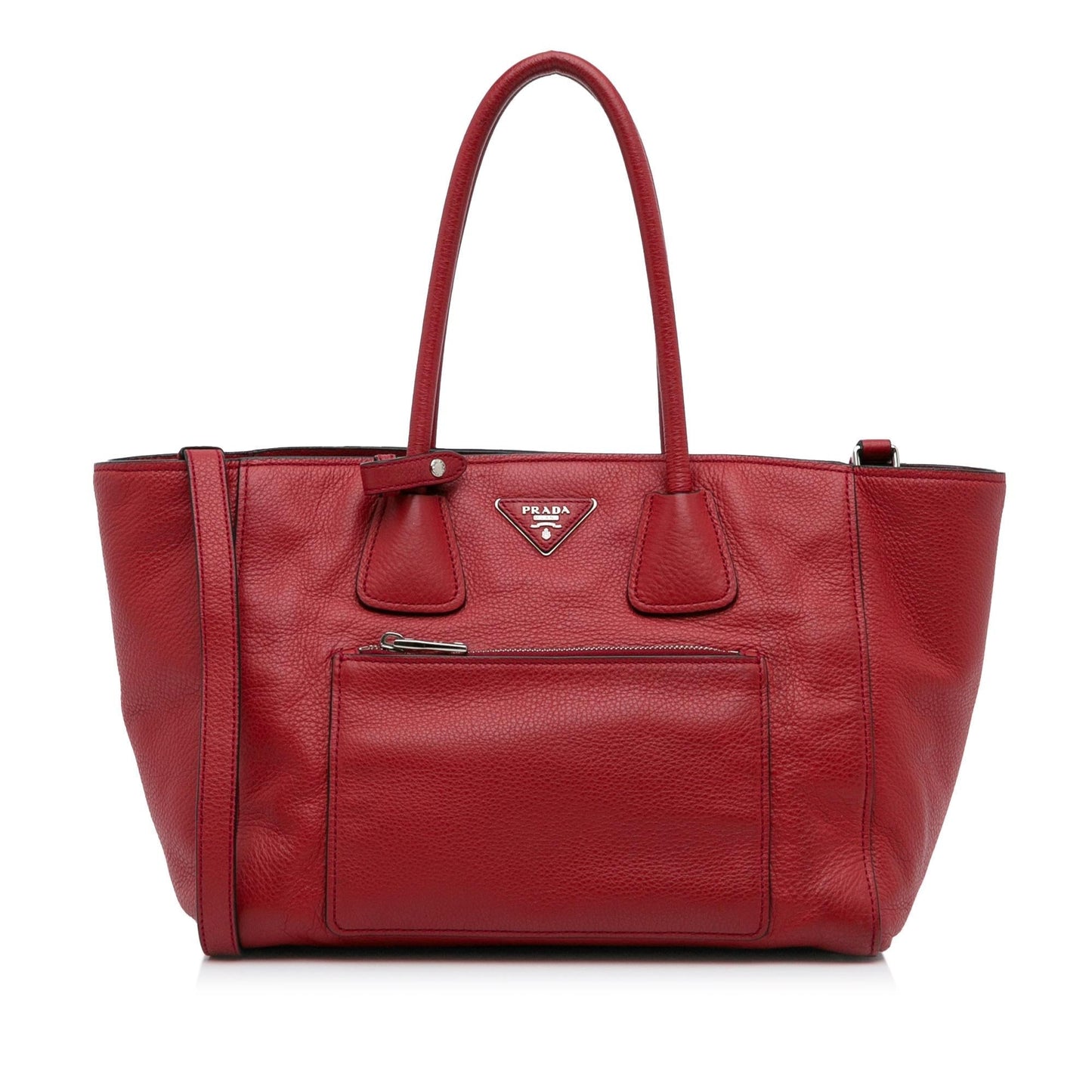 Prada Daino Pocket Satchel Shg O7Rexq Vitello Satchel Bag