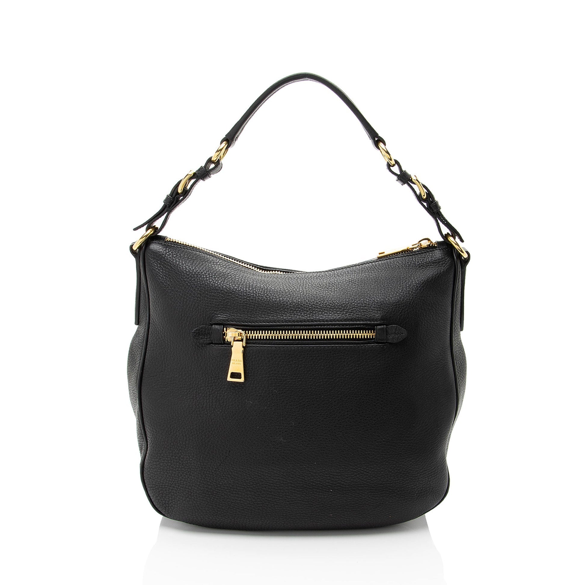 Prada Daino Pocket Hobo Vitello Small Shoulder Bag Small Hobo 1