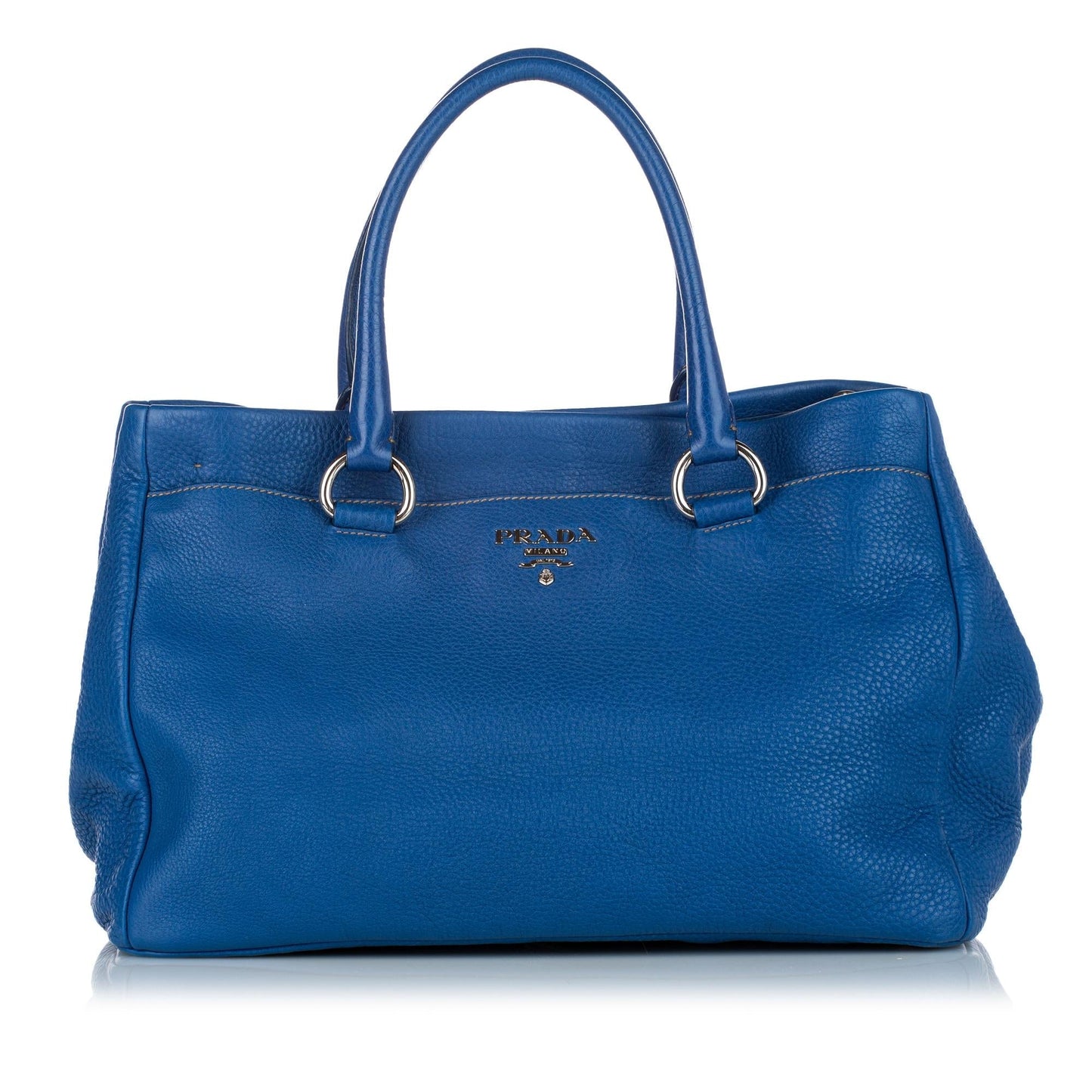 Prada Daino Satchel Shg Vitello Satchel Bag Satchel Shg 23886