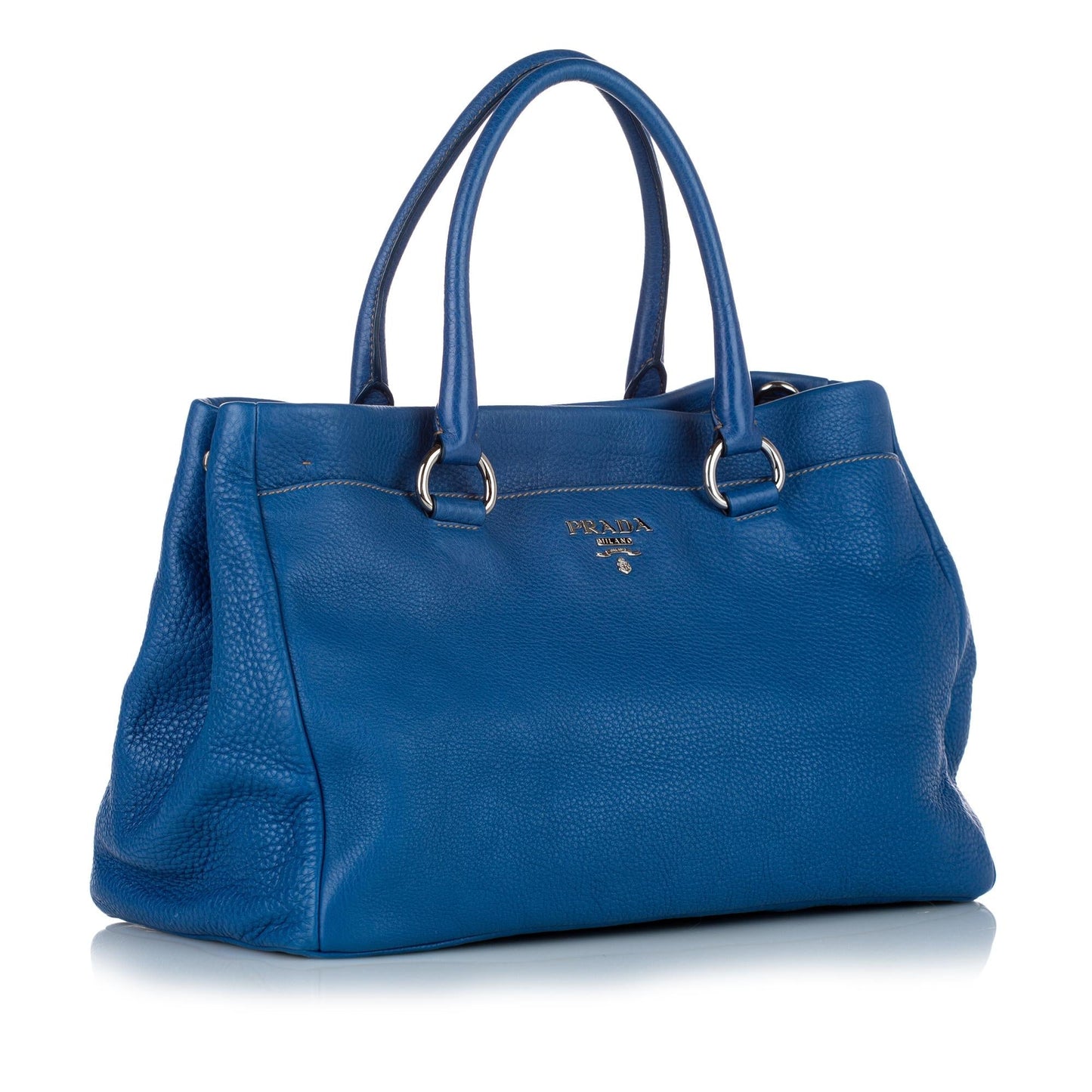 Prada Daino Satchel Shg Vitello Satchel Bag Satchel Shg 23886