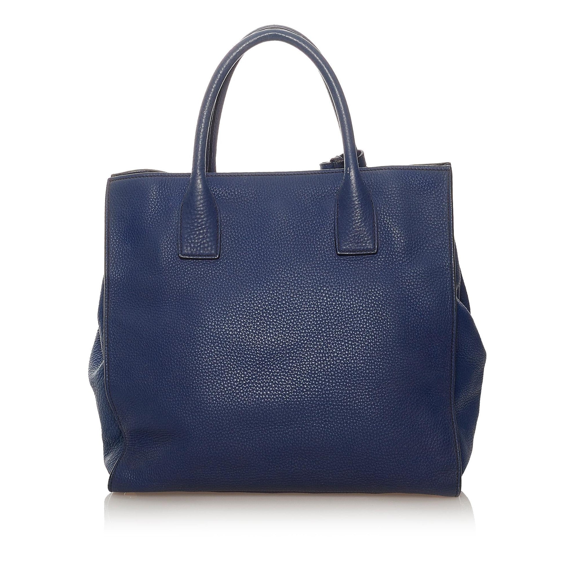 Prada Daino Satchel Shg Vitello Satchel Bag Satchel Shg 27621