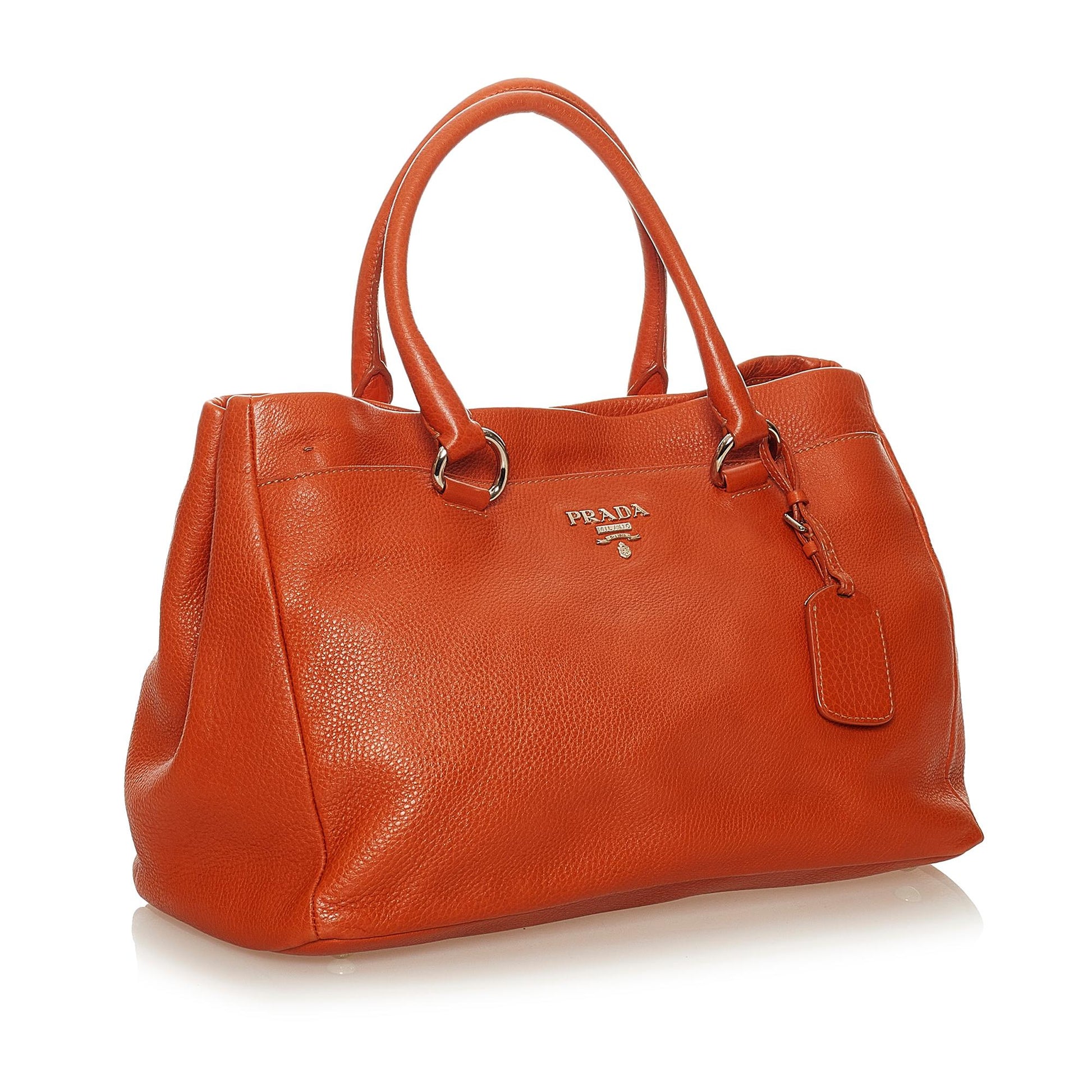 Prada Daino Satchel Shg Vitello Satchel Bag Satchel Shg 27836